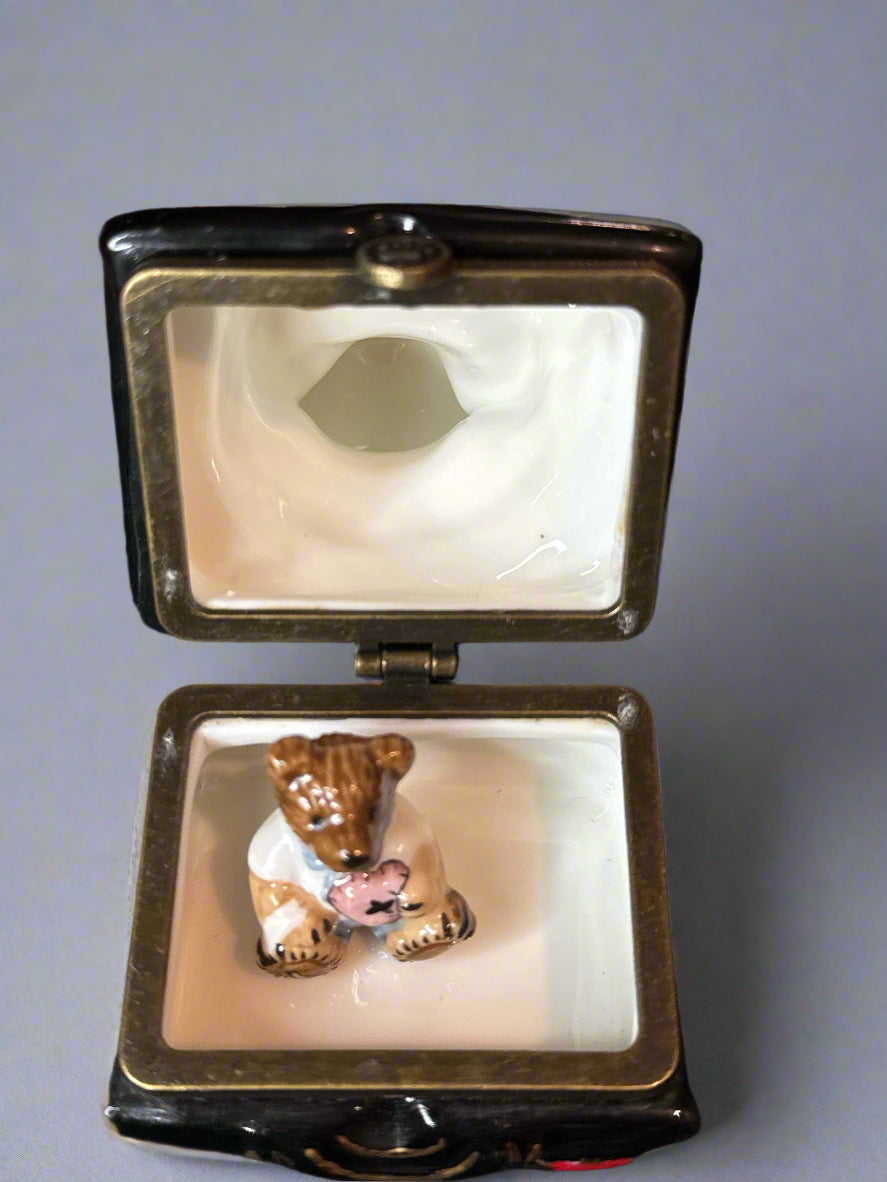 Boyds Bear Porcelain Keepsake Trinket Box Clara the Nurse PE #2637
