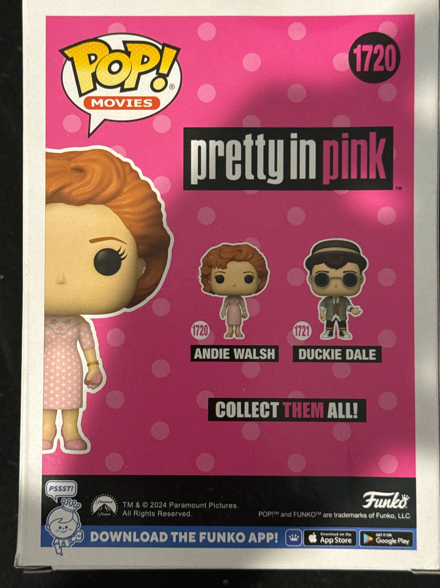 Funko Pop! Movies Pretty in Pink Andie Walsh Vinyl Figure #1720 New in Box