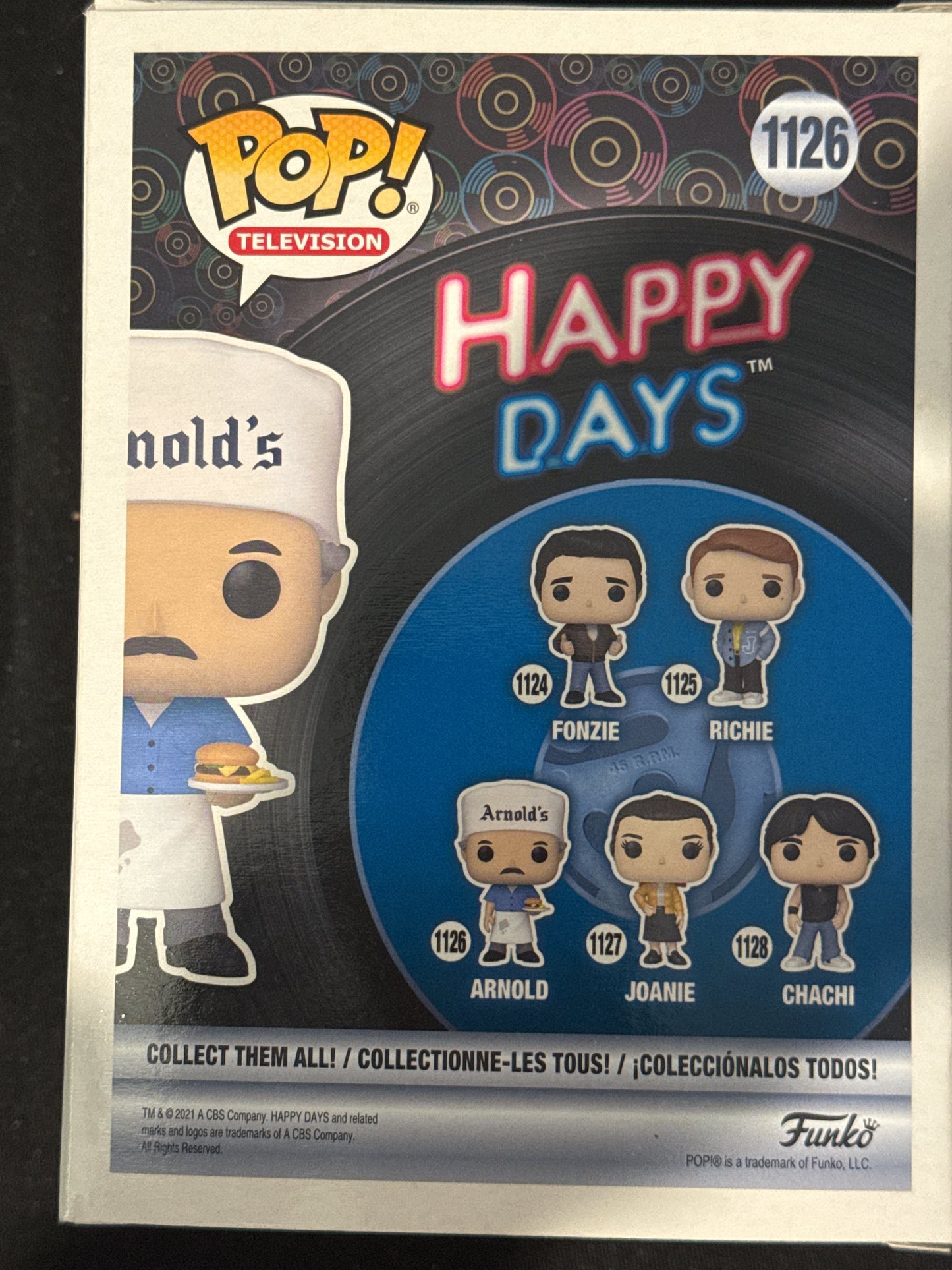 Funko Pop! Television Happy Days Arnold Vinyl Figure #1126 New in Box