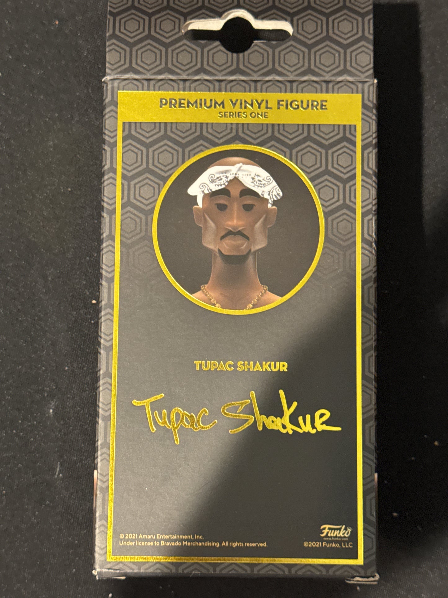 Funko Gold Tupac Shakur Premium Vinyl Figure New in Box