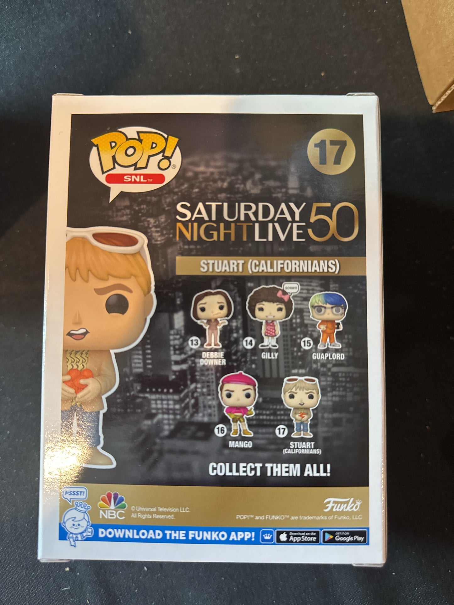 Funko Pop! Saturday Night Live 50th Anniversary Stuart (Californians) #17 Vinyl Figure New in Box