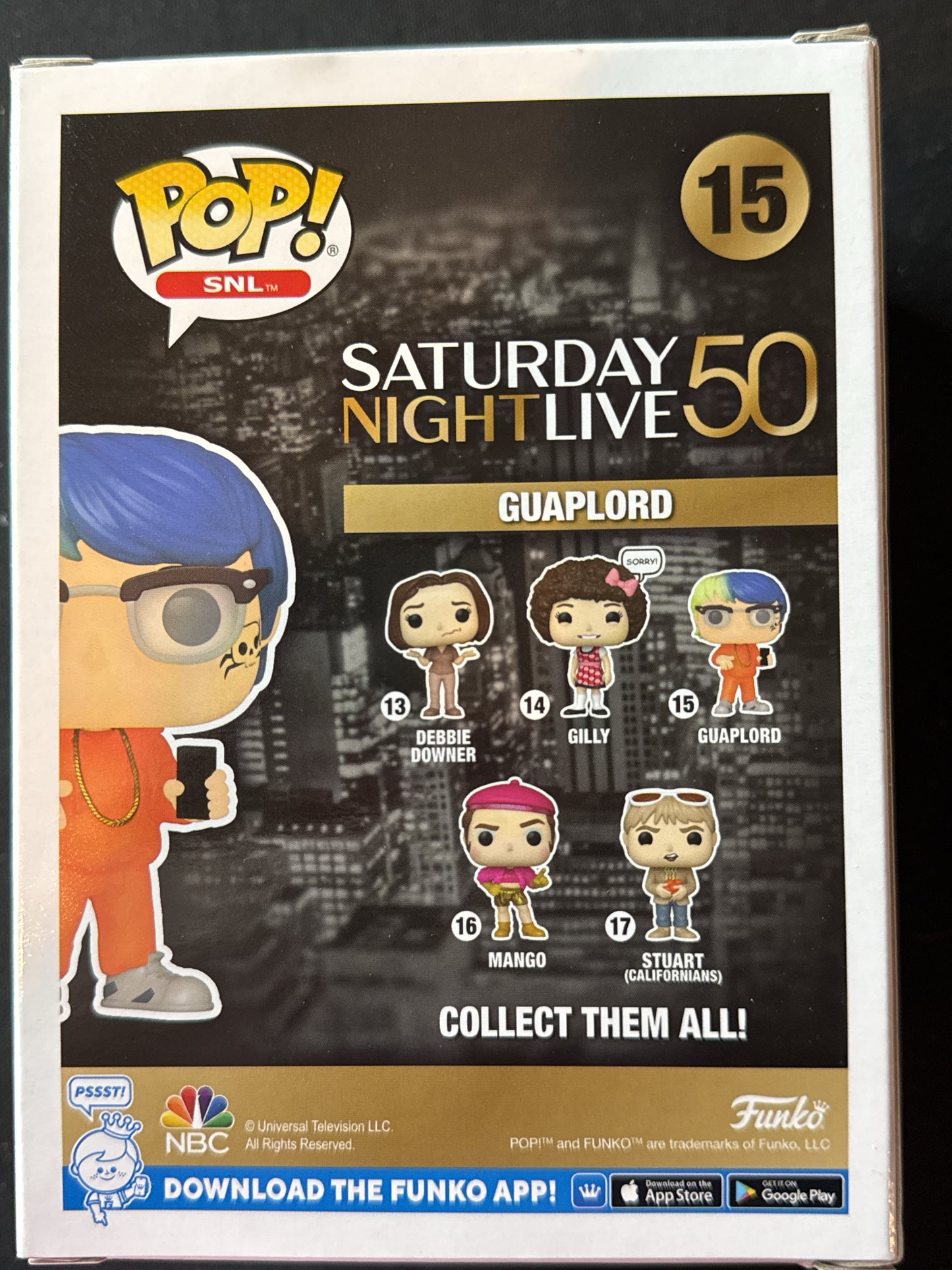 Funko Pop! Saturday Night Live 50th Anniversary Guaplord Vinyl Figure New in Box