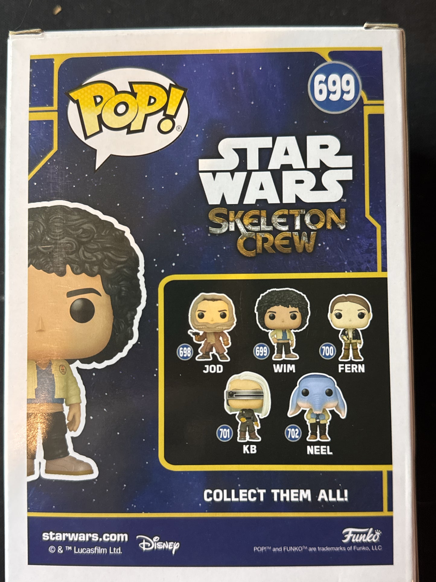 Funko Pop! Star Wars Wim #699 Bobblehead New in Box