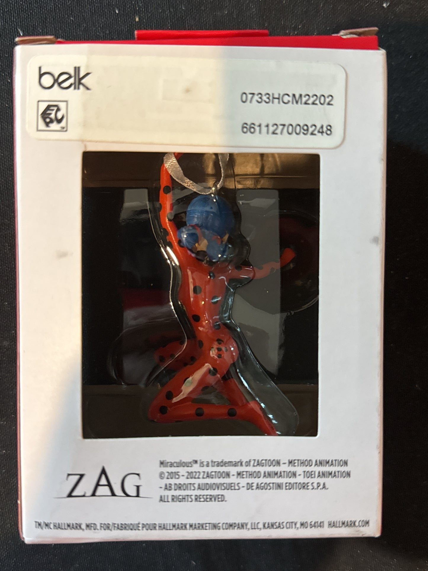 Hallmark Christmas Holiday Ornament Miraculous Ladybug 2022 New in Box