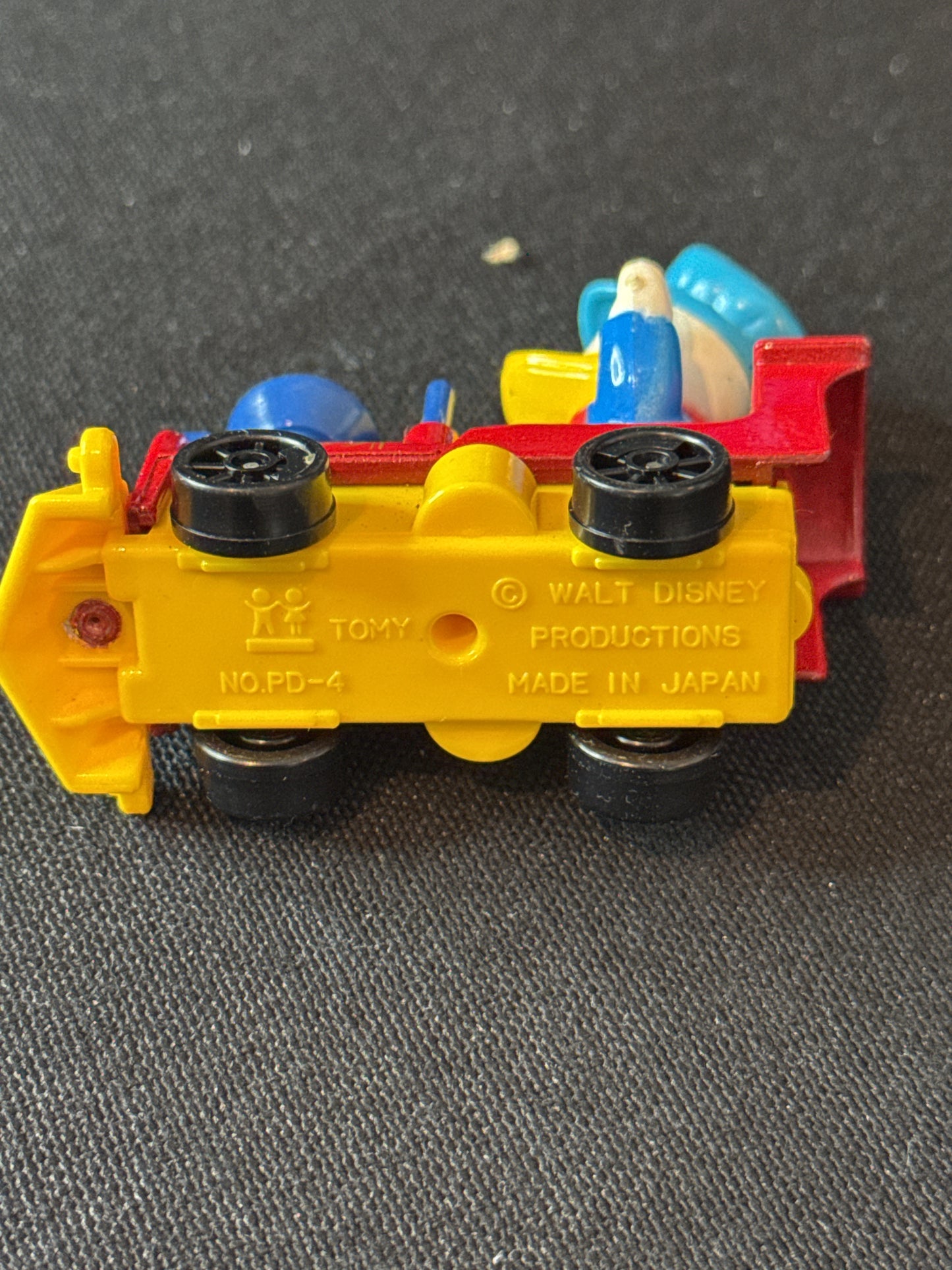 Lot with 3 Disney Figurines Donald Duck, Donald with Train and Minnie Mouse