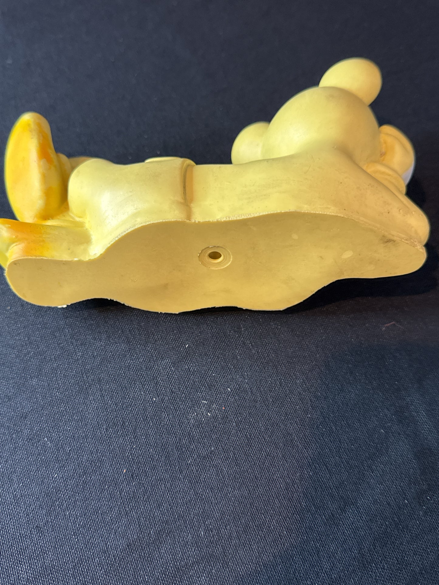 Vintage Mickey Mouse Squeaky Toy (Does not Squeak) Walt Disney