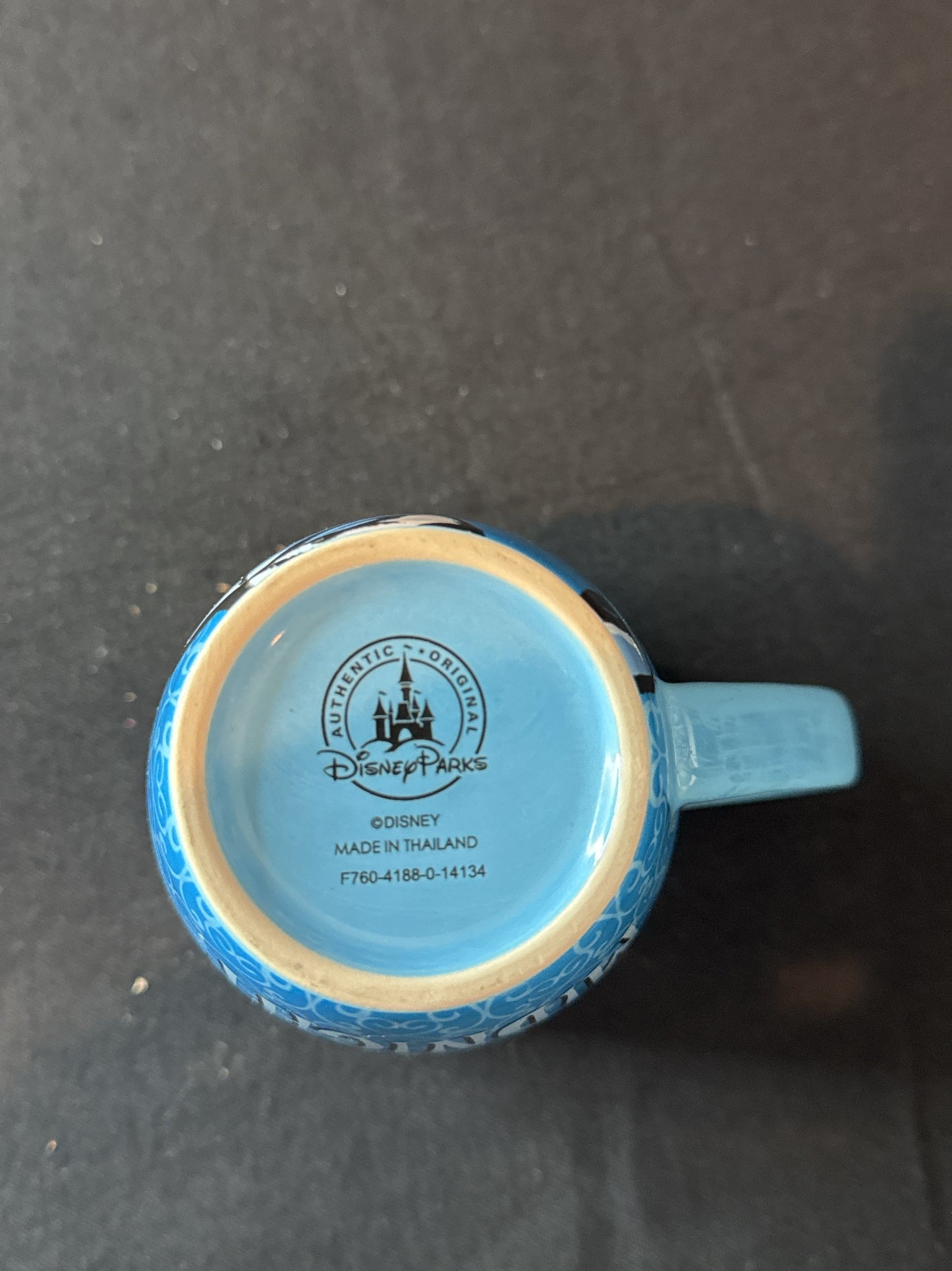Cinderella Disney Park Coffee Cup Mug Hard to Wake Up When You've Been Out Past Midnight