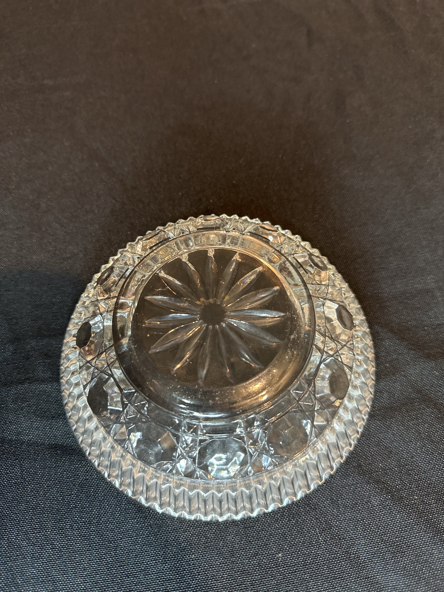 Federal Glassware Windsor "Royal Brighton" 5.75" Diameter Bowl Vintage