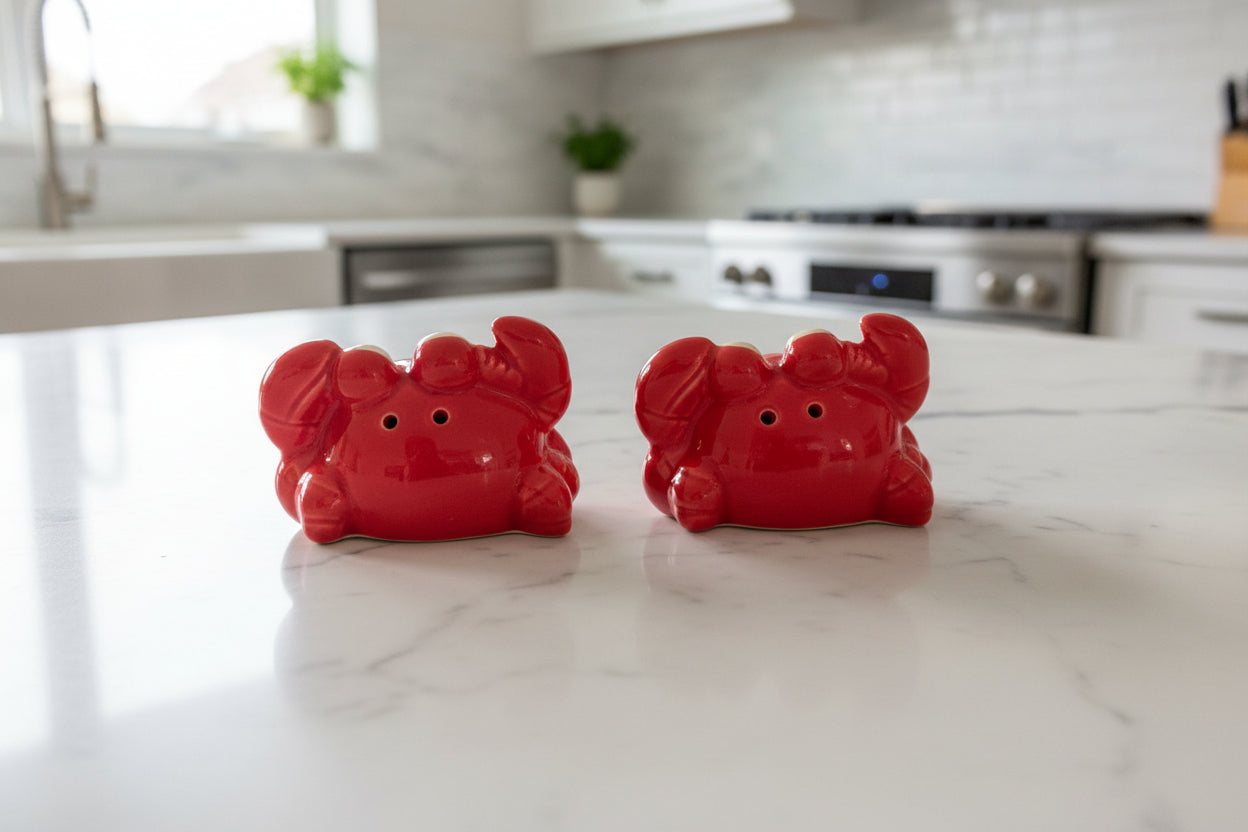 Lobster Salt & Pepper Shakers New