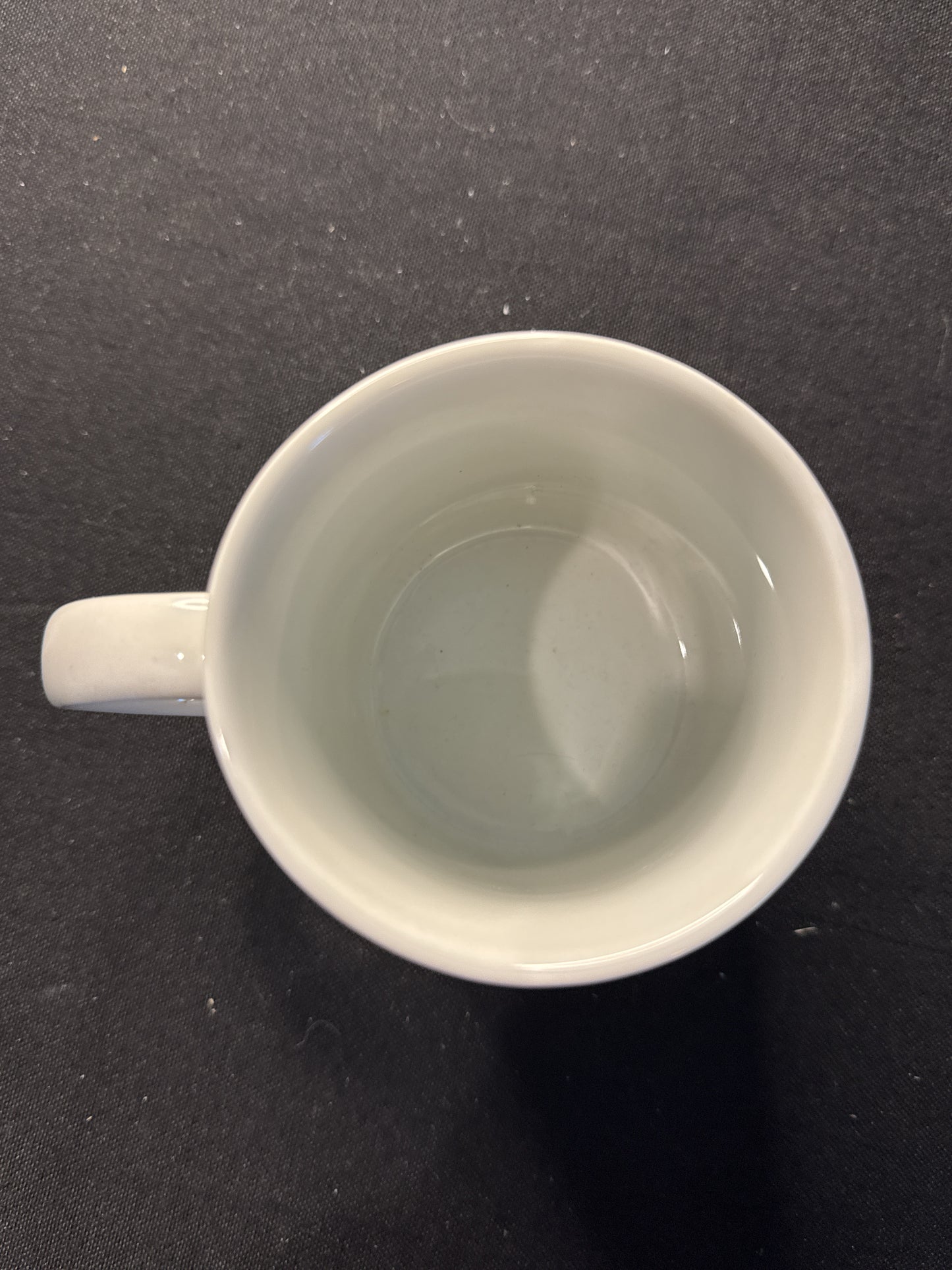 Blue Flowers Coffee Cup Mug 12oz 3.75" Tall