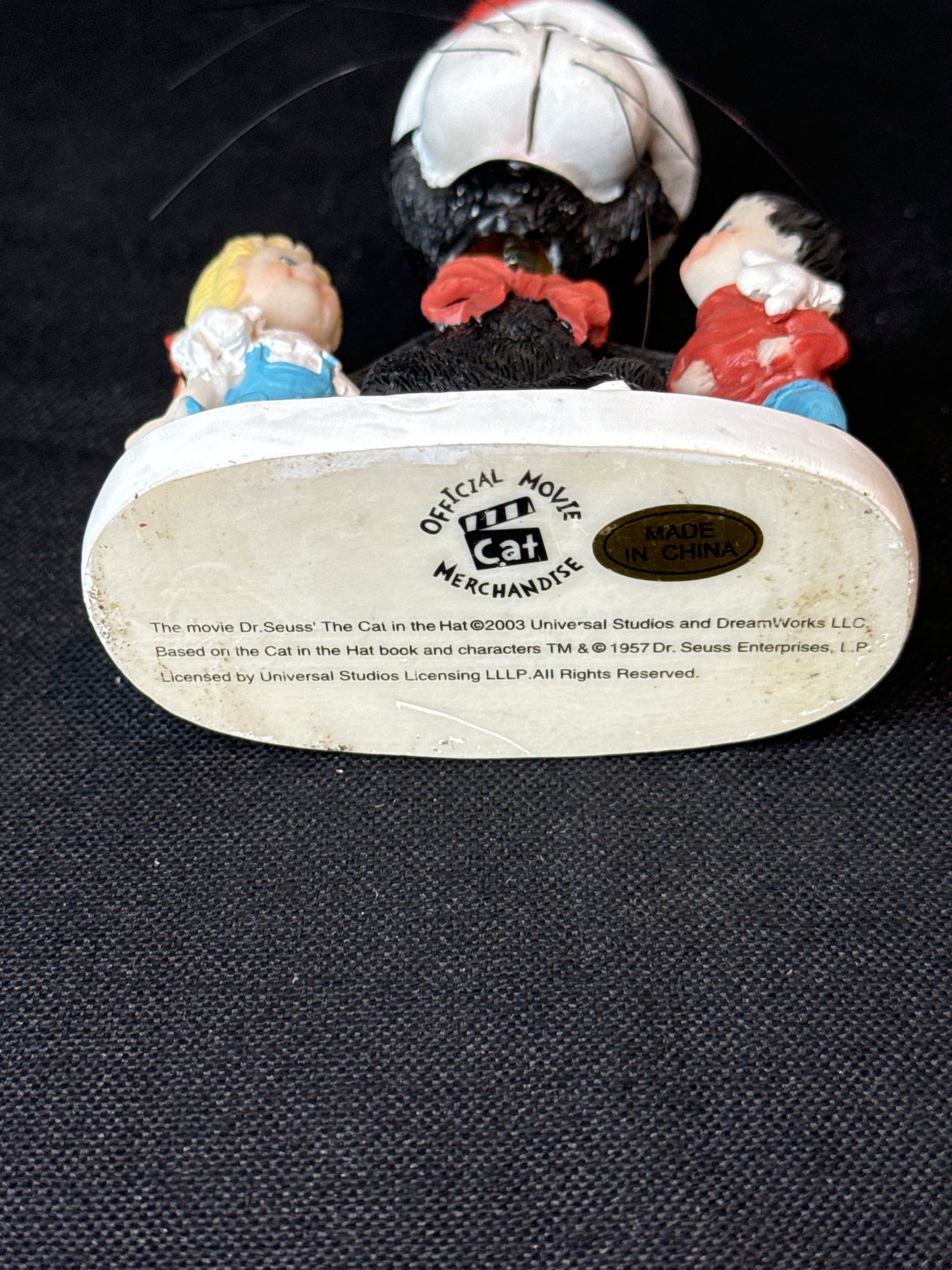 Cat in the Hat Bobblehead Dr. Seuss Bobble Head Nodder Movie Merchandise Figurine 4.5"
