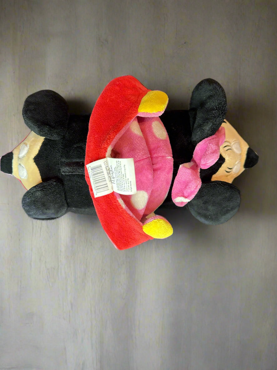 2018 Disney Mickey Mouse to Minnie Mouse Jay Play 2 in 1 Plush 14" Long