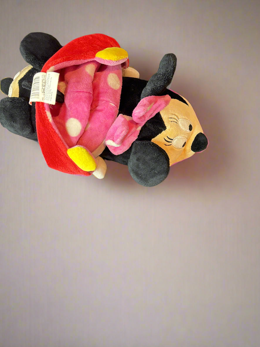 2018 Disney Mickey Mouse to Minnie Mouse Jay Play 2 in 1 Plush 14" Long