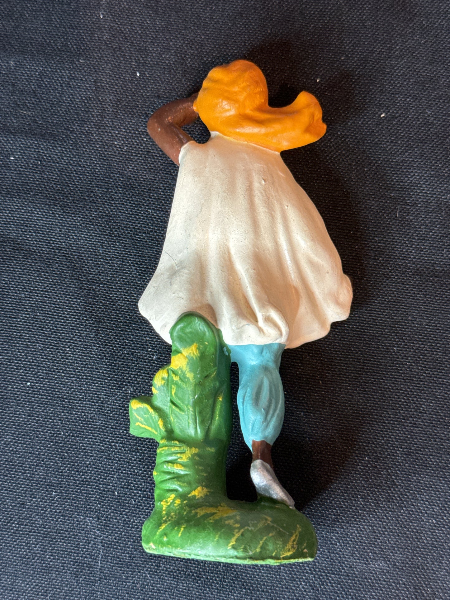 Vintage Porcelain Nativity Shepherd Figure Handpainted in Italy 5" Tall