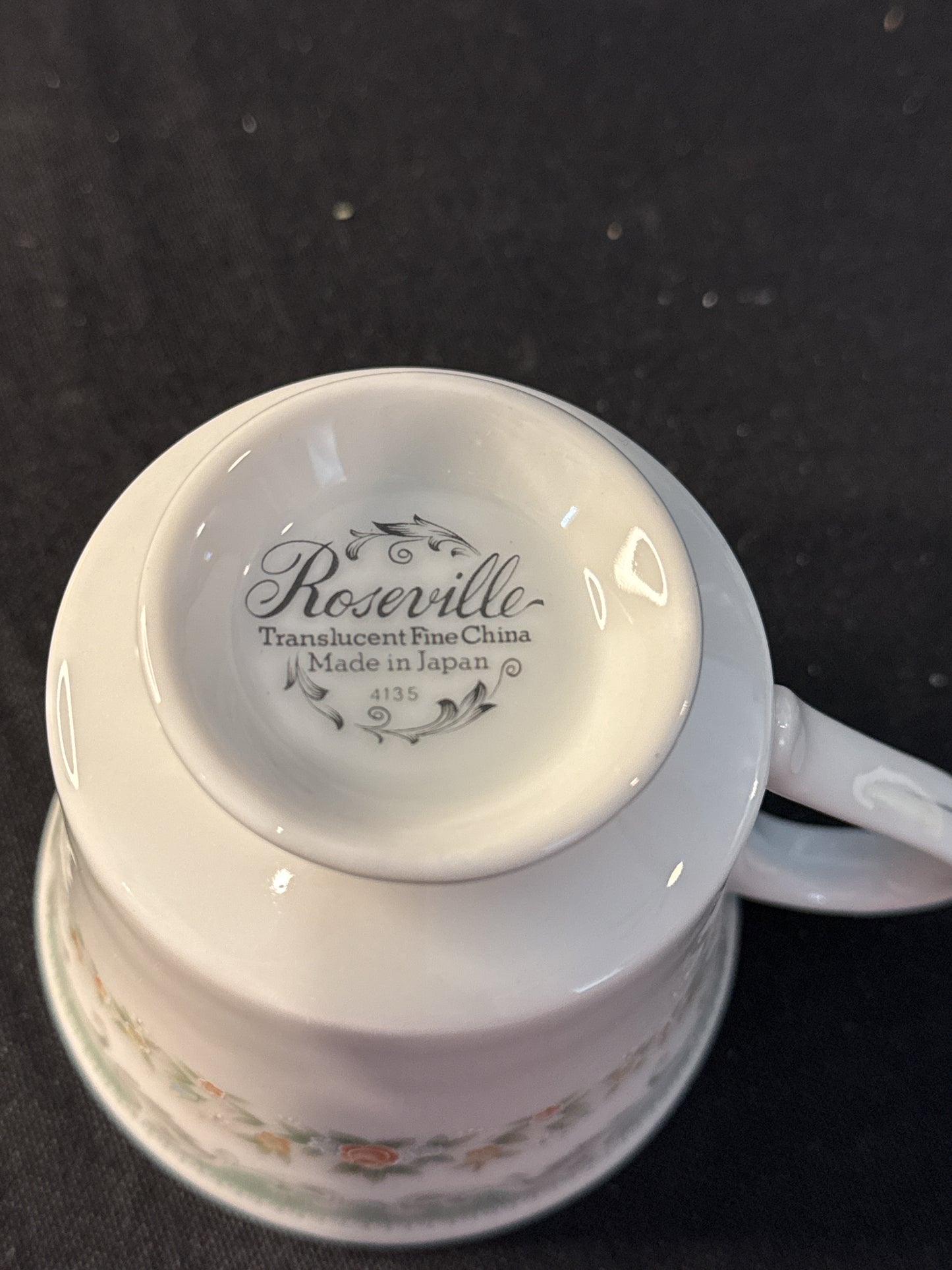 Roseville by Japan Coffee/Tea Cup 3.25" Tall Vintage