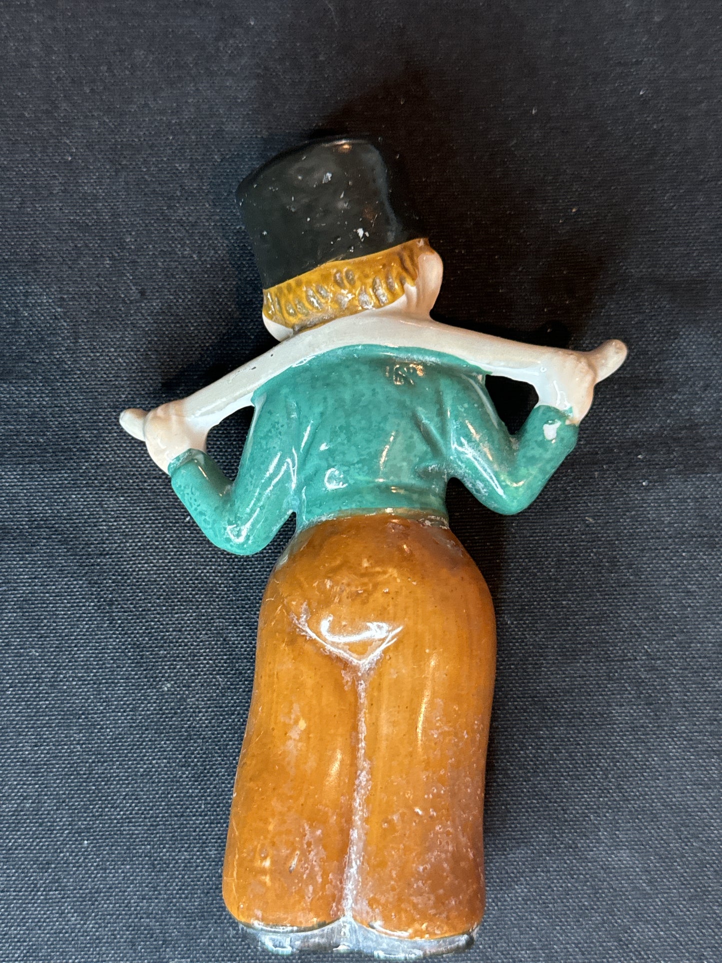 Dutch Boy with Yoke Figurine 6" Made in Japan Chikusa Hand Painted