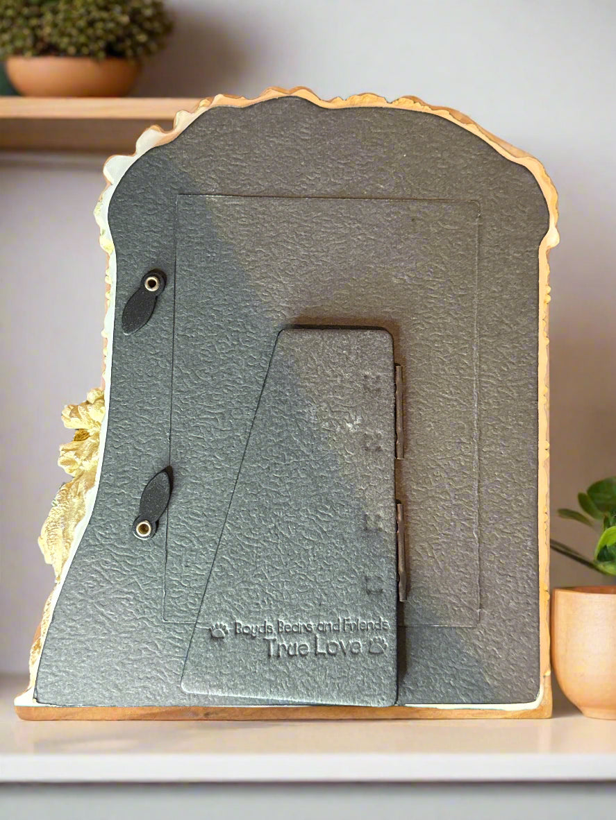 Boyds Bear & Friends Bailey True Love Bridal Bride Wedding Picture Frame