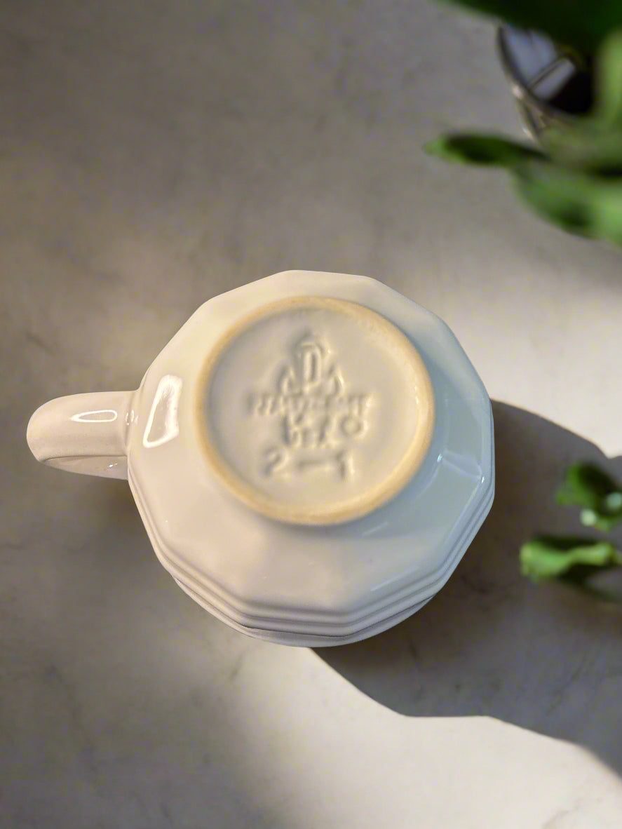 Vintage Pfaltzgraff Heritage White Tea/Coffee Cup Stoneware