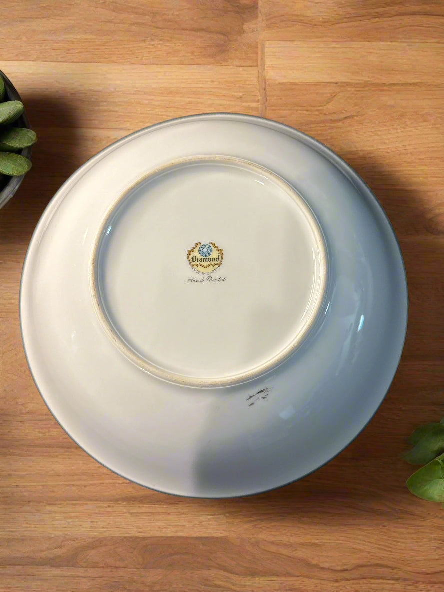 Vintage Diamond DIA4 Japan 8" Round Vegetable Bowl 8.5" Wide