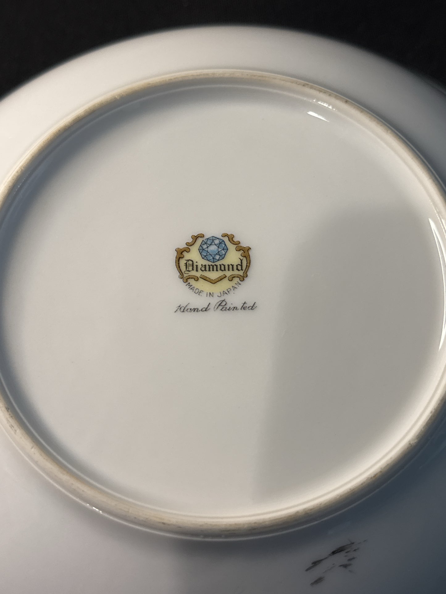 Vintage Diamond DIA4 Japan 8" Round Vegetable Bowl 8.5" Wide