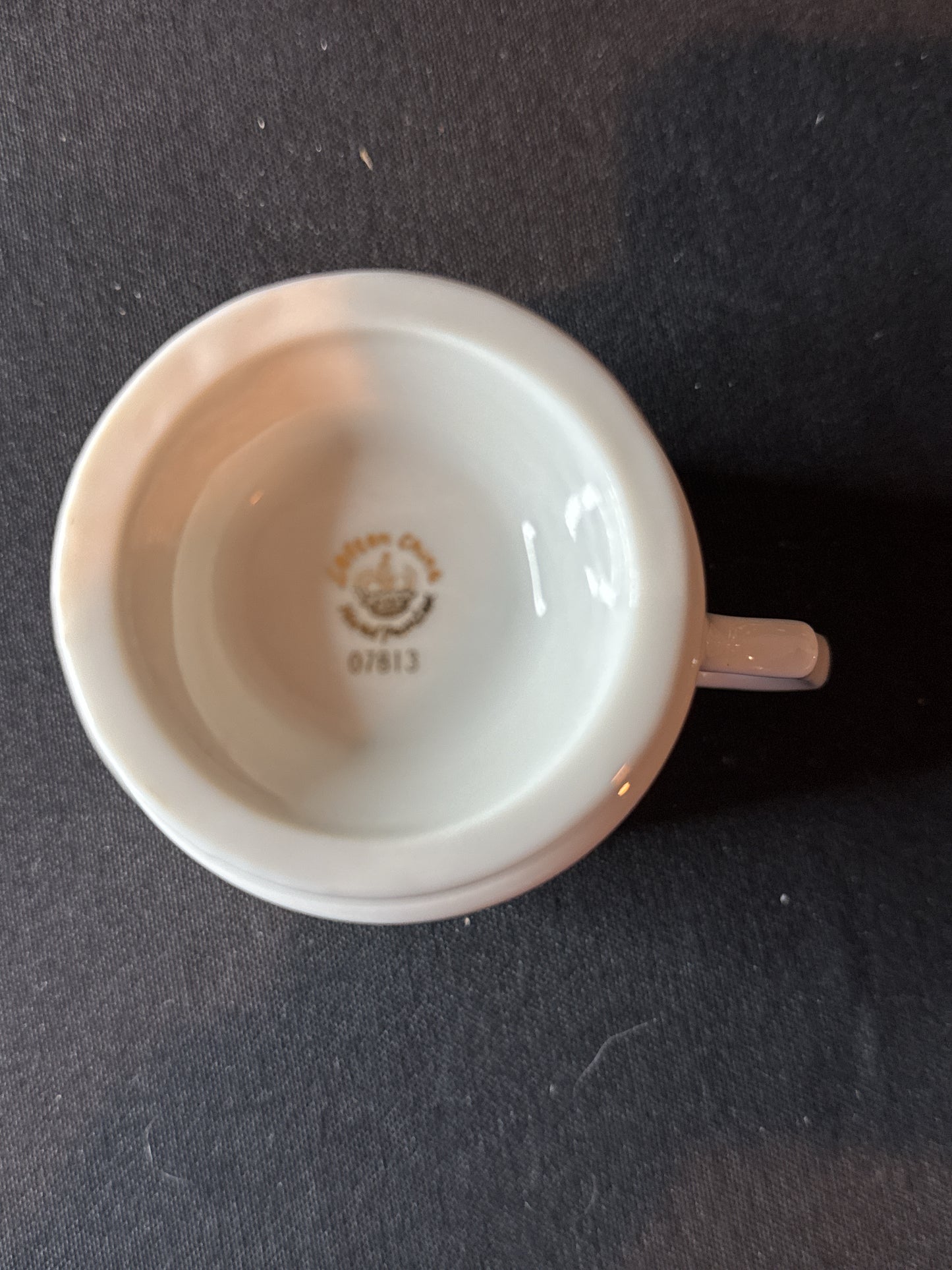 Lefton China Dogwood Coffee Tea Mug Cup Hand Painted 07813 4" Tall