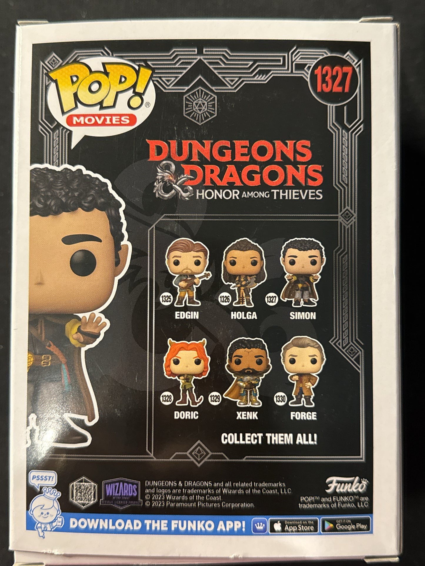 Funko Pop! Movies Dungeons & Dragons Honor Among Thieves Simon #1327 New in Box