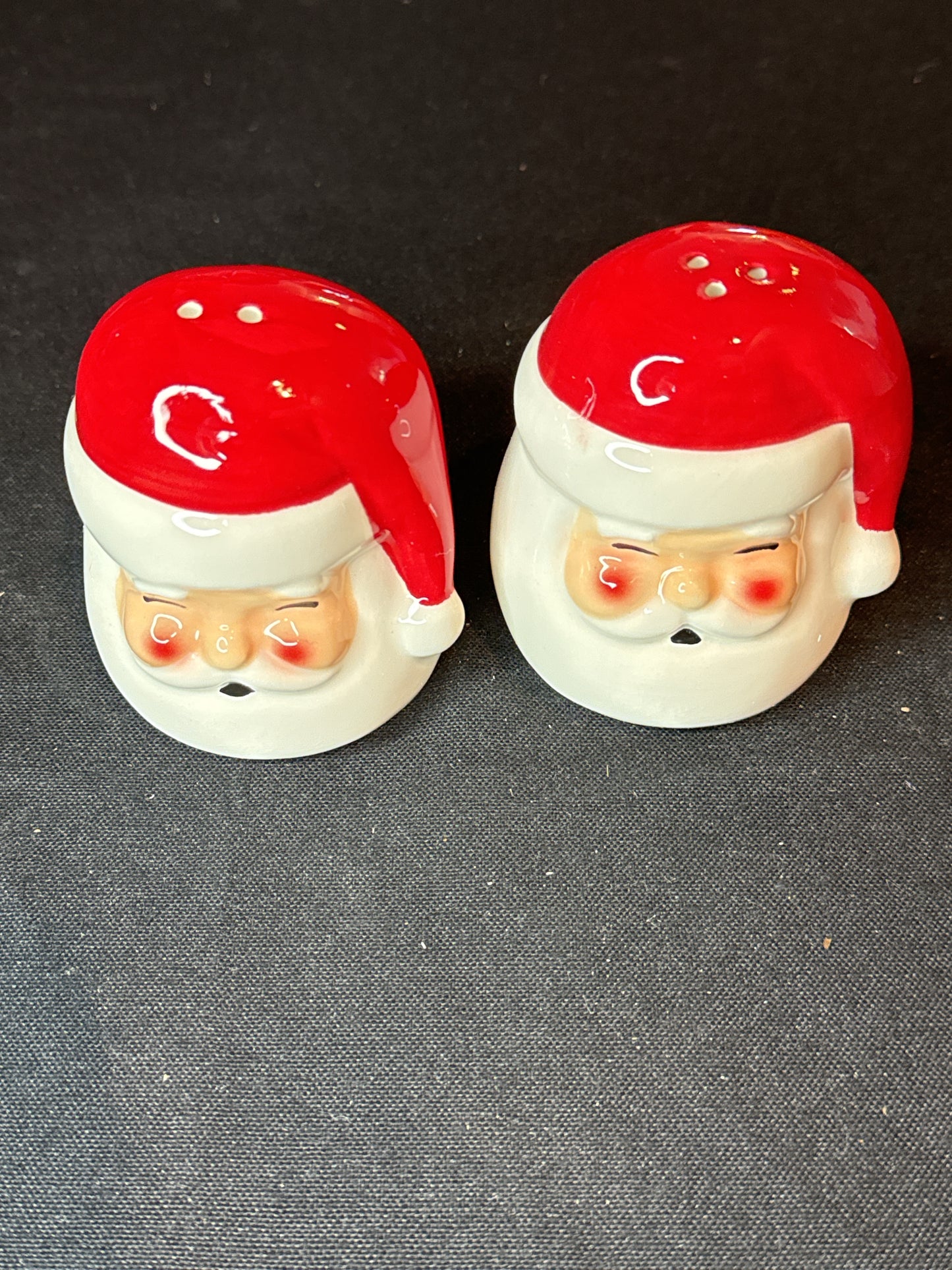Joyland Santa Salt & Pepper Shakers New in Box 3.35" Tall