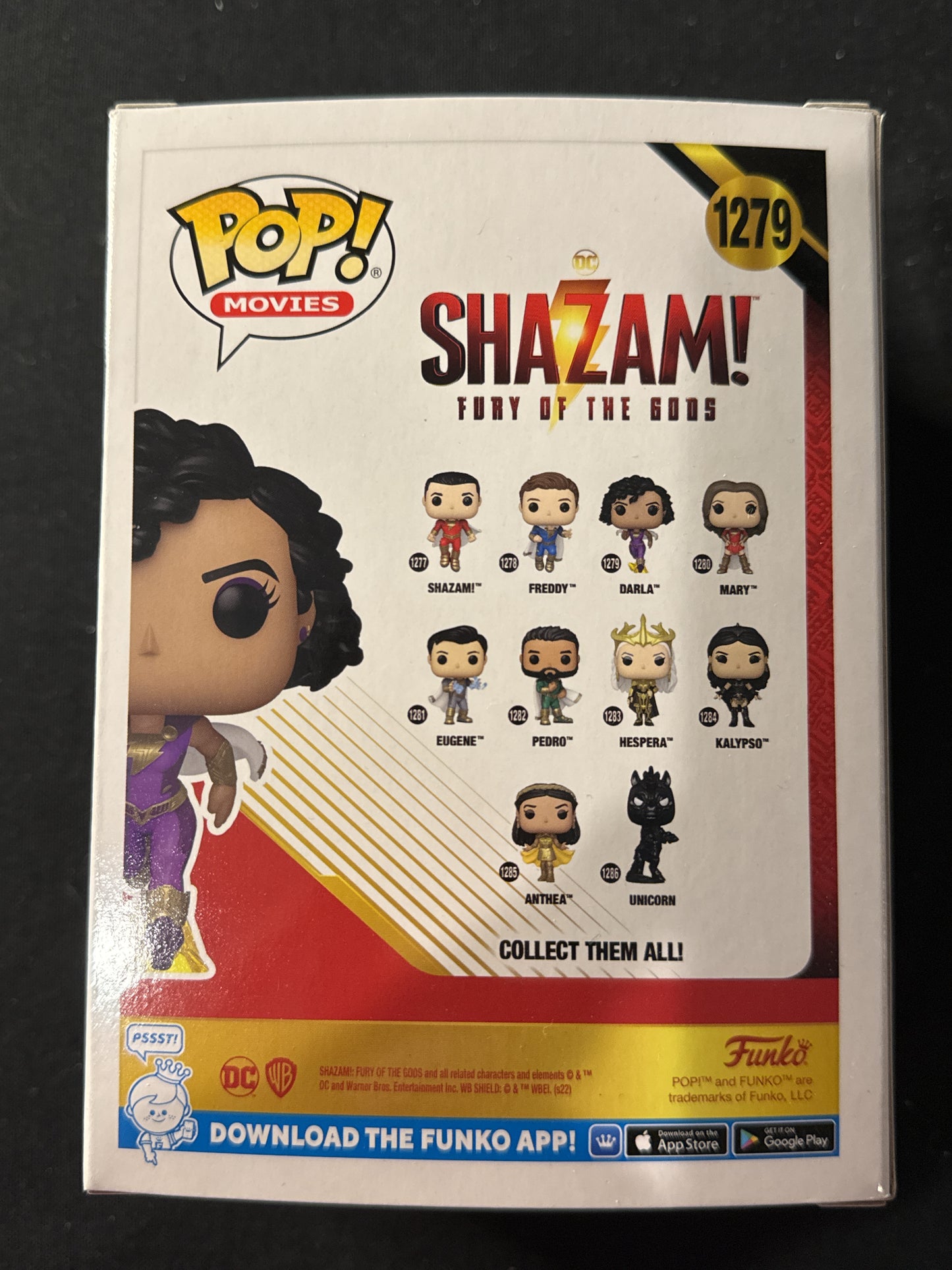 Funko Pop! Shazam Fury of the Gods #1279 Darla Vinyl Figure New in Box