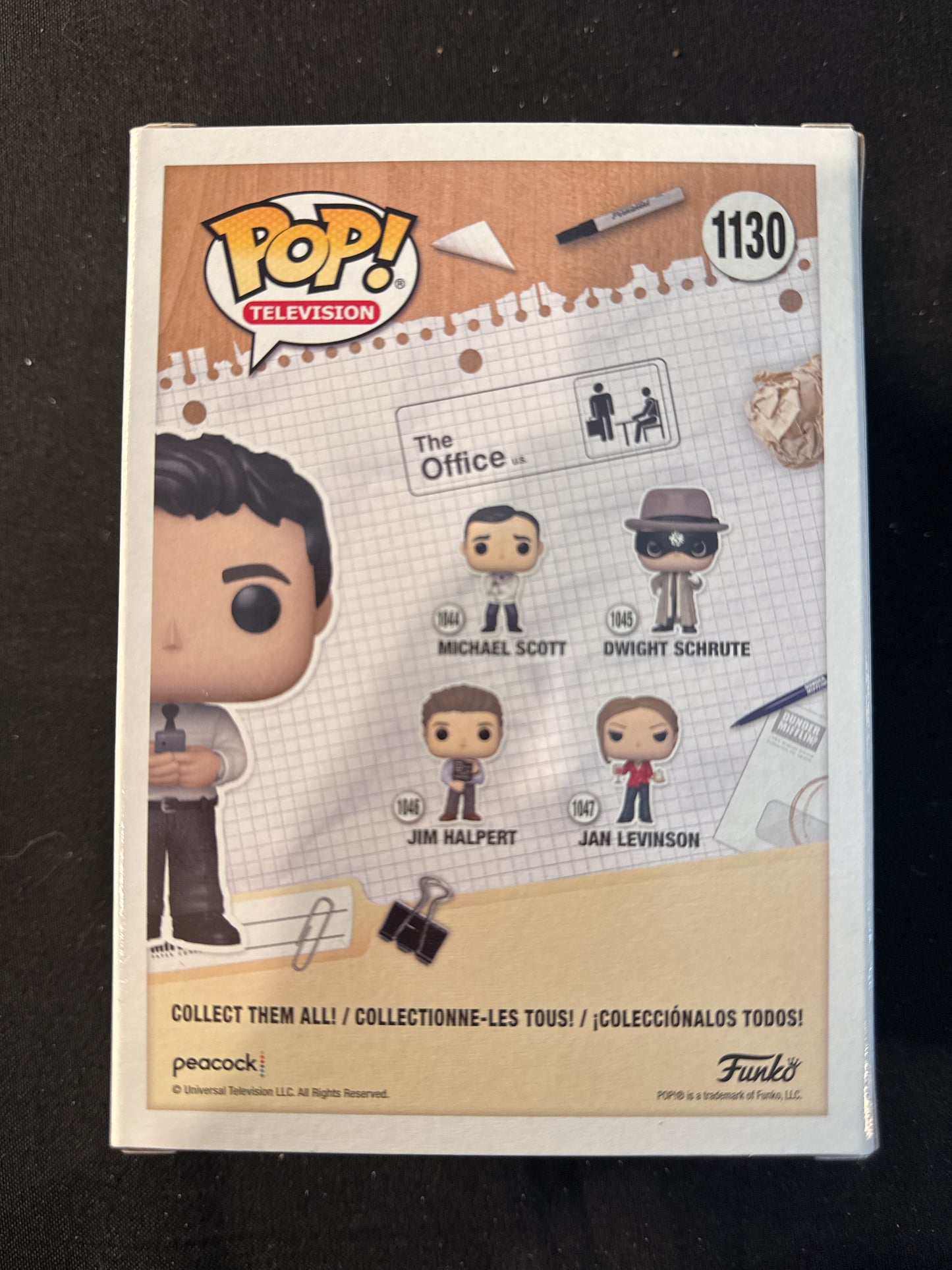 Funko Pop! The Office Ryan Howard #1130 Vinyl Figure Walmart Exclusive New in Box