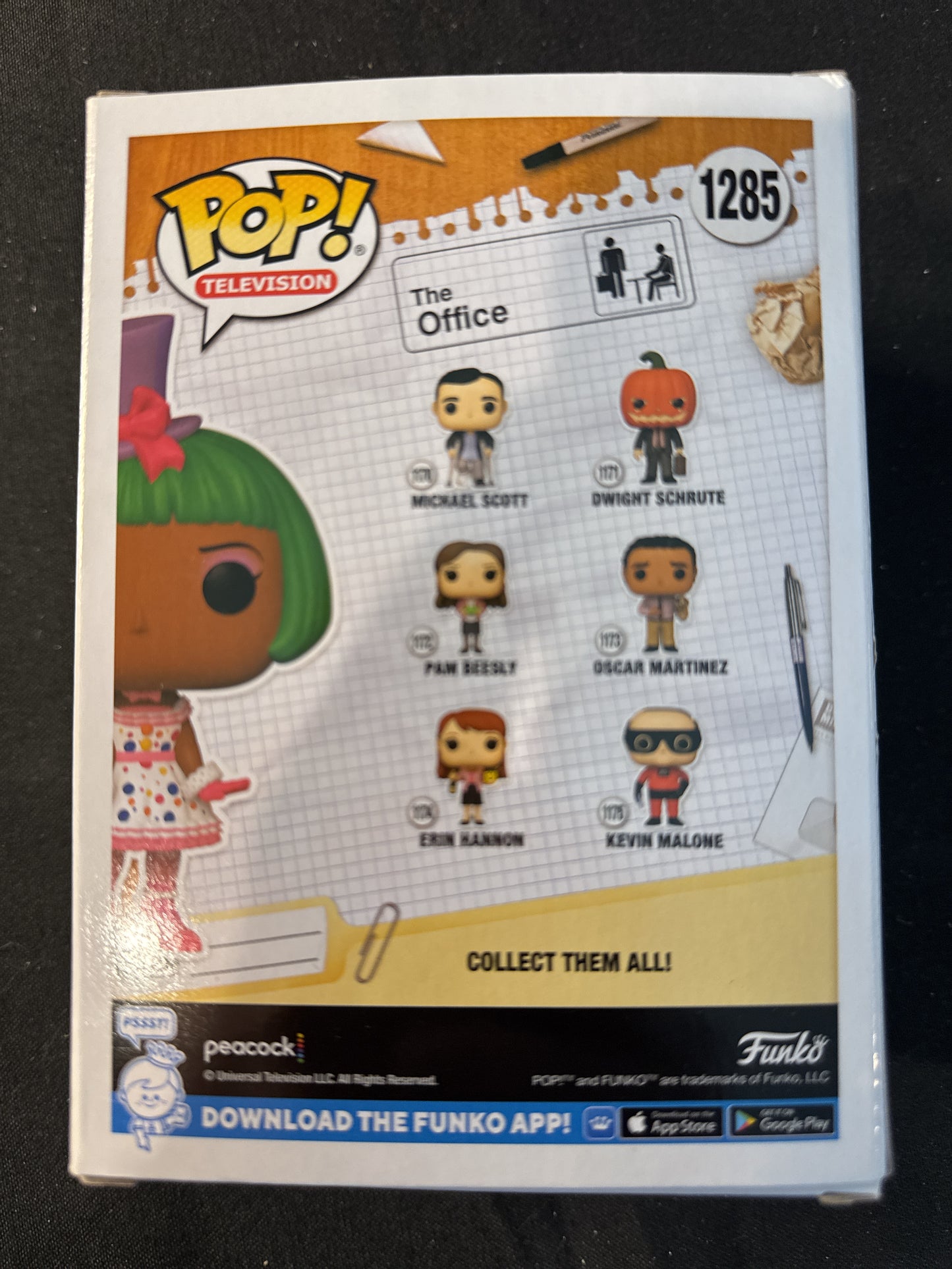 Funko Pop! The Office #1285 Kelly Kapoor Vinyl Figure 2022 Fall Convention LE New in Box