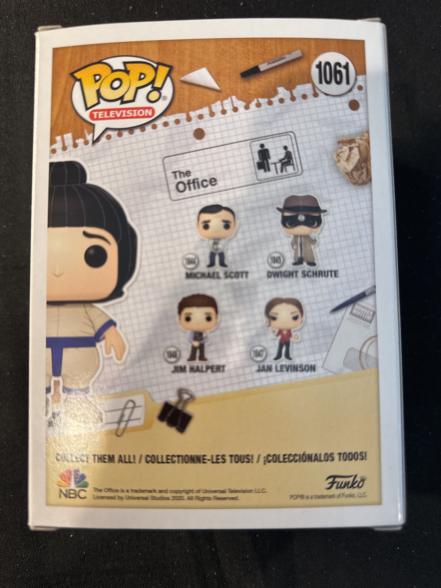 Funko Pop! The Office #1061 Andy Bernard Sumo Vinyl Figure New in Box