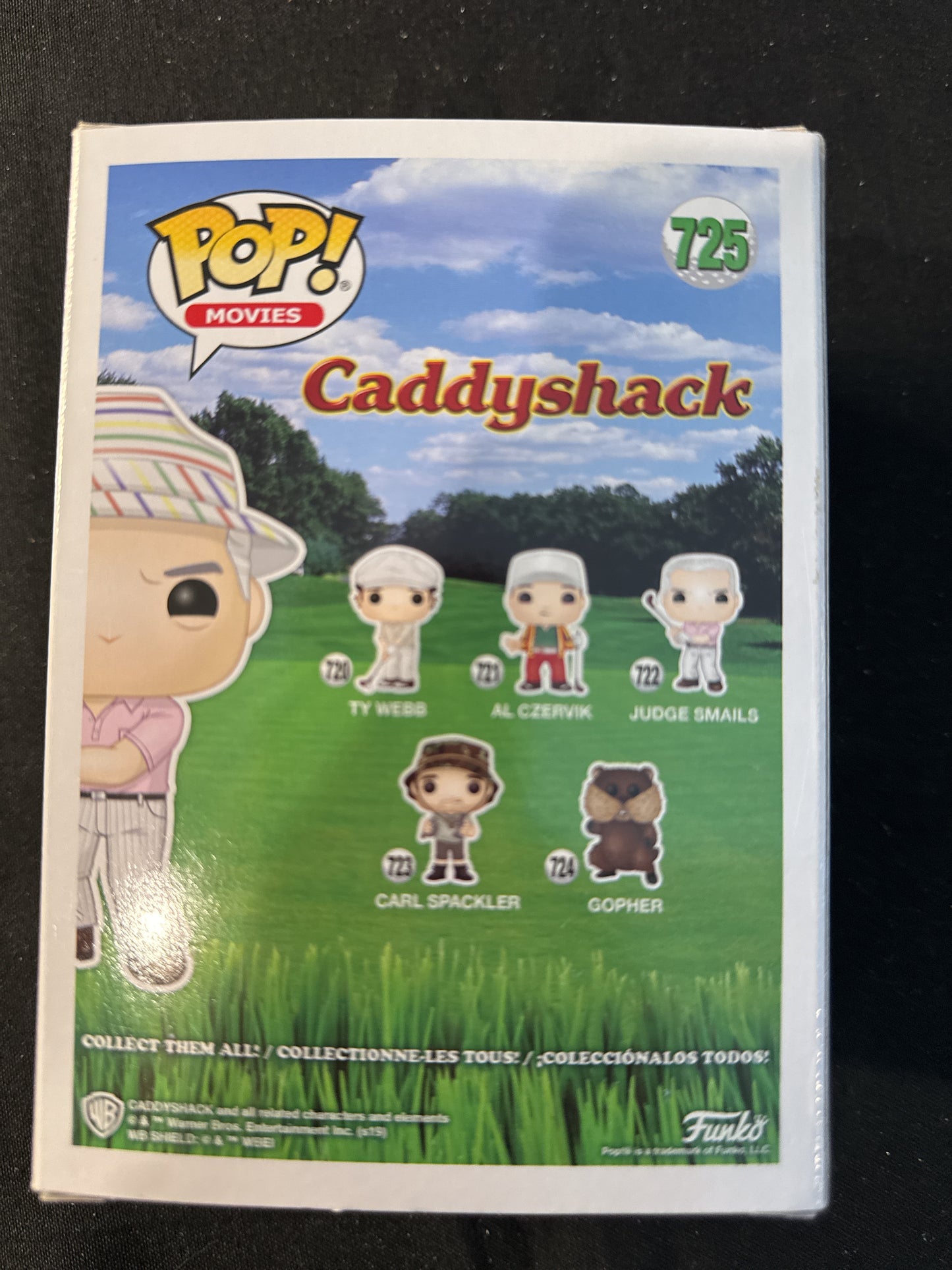 Funko Pop! Movies Caddyshack #725 Judge Smails Vinyl Figure New in Box FYE Exclusive