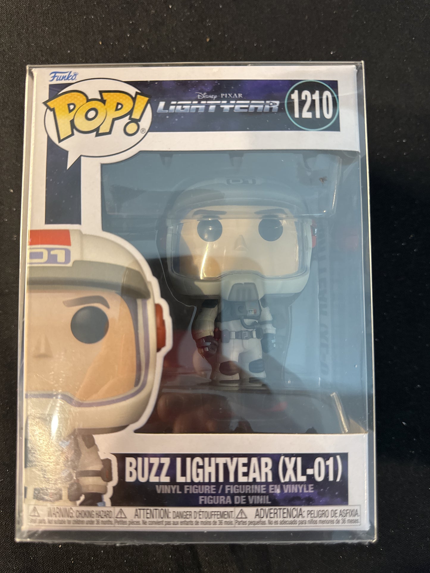 Funko Pop! Disney Pixar Lightyear #1210 Buzz Lightyear (XL-01) Vinyl Figure NIB Soft Case