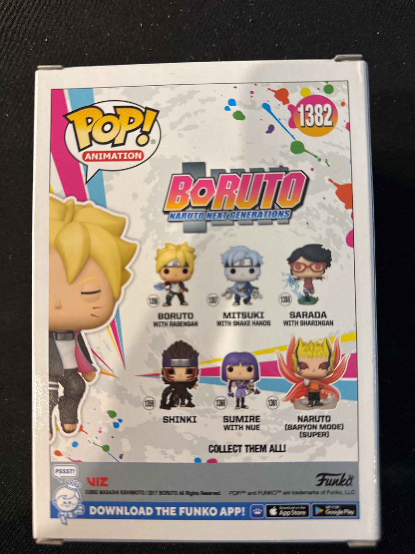 Funko Pop! Boruto Next Generation #1382 Boruto ( Momoshiki Transformation) New in Box