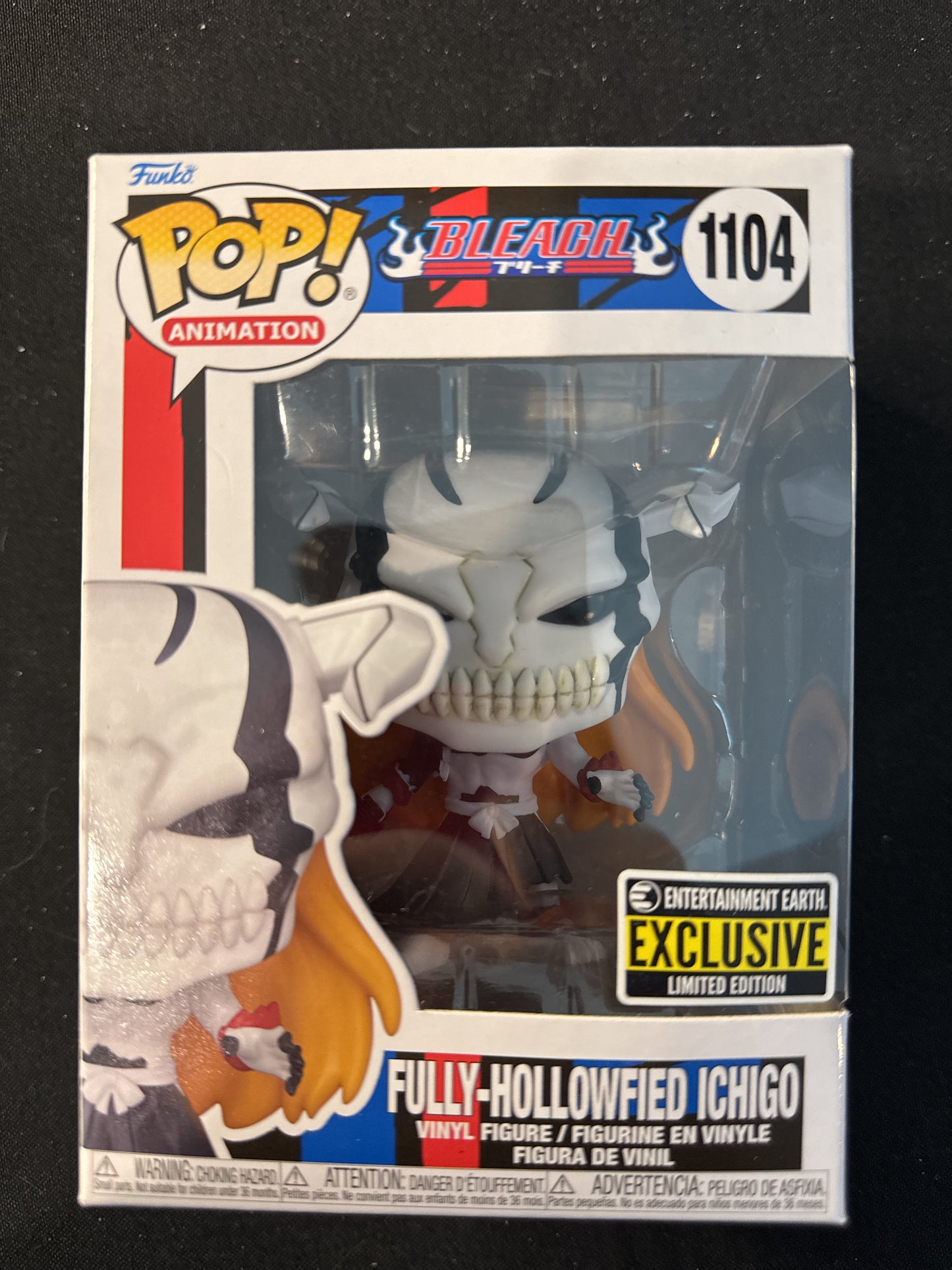Funko Pop! Bleach #1104 Fully Hollowfied Ichigo Vinyl Figure New in Box Entertainment Earth