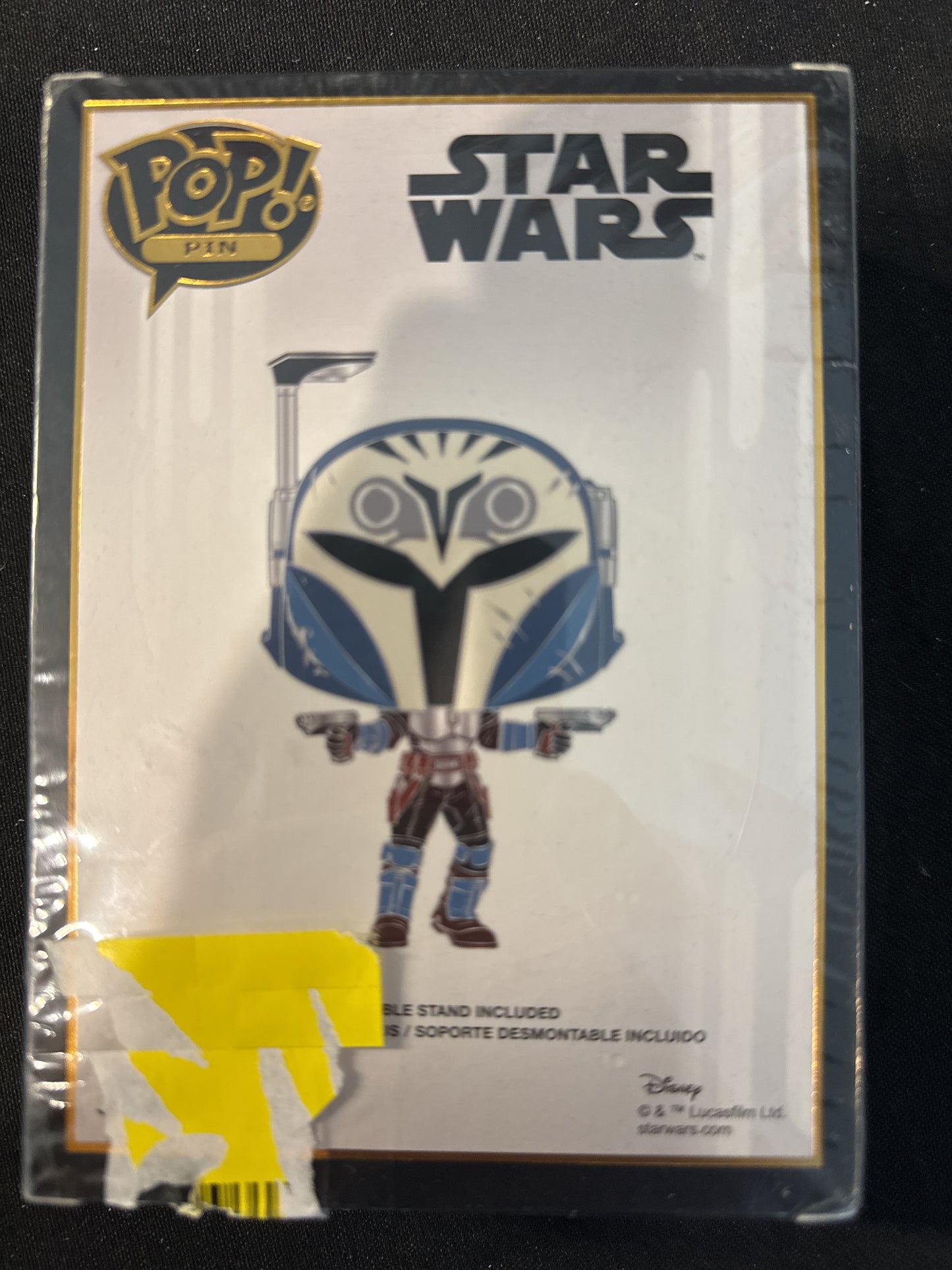 Funko Pop! Pin Star Wars Bo Katan Special Edition Enamel Pin New in Box and Plastic