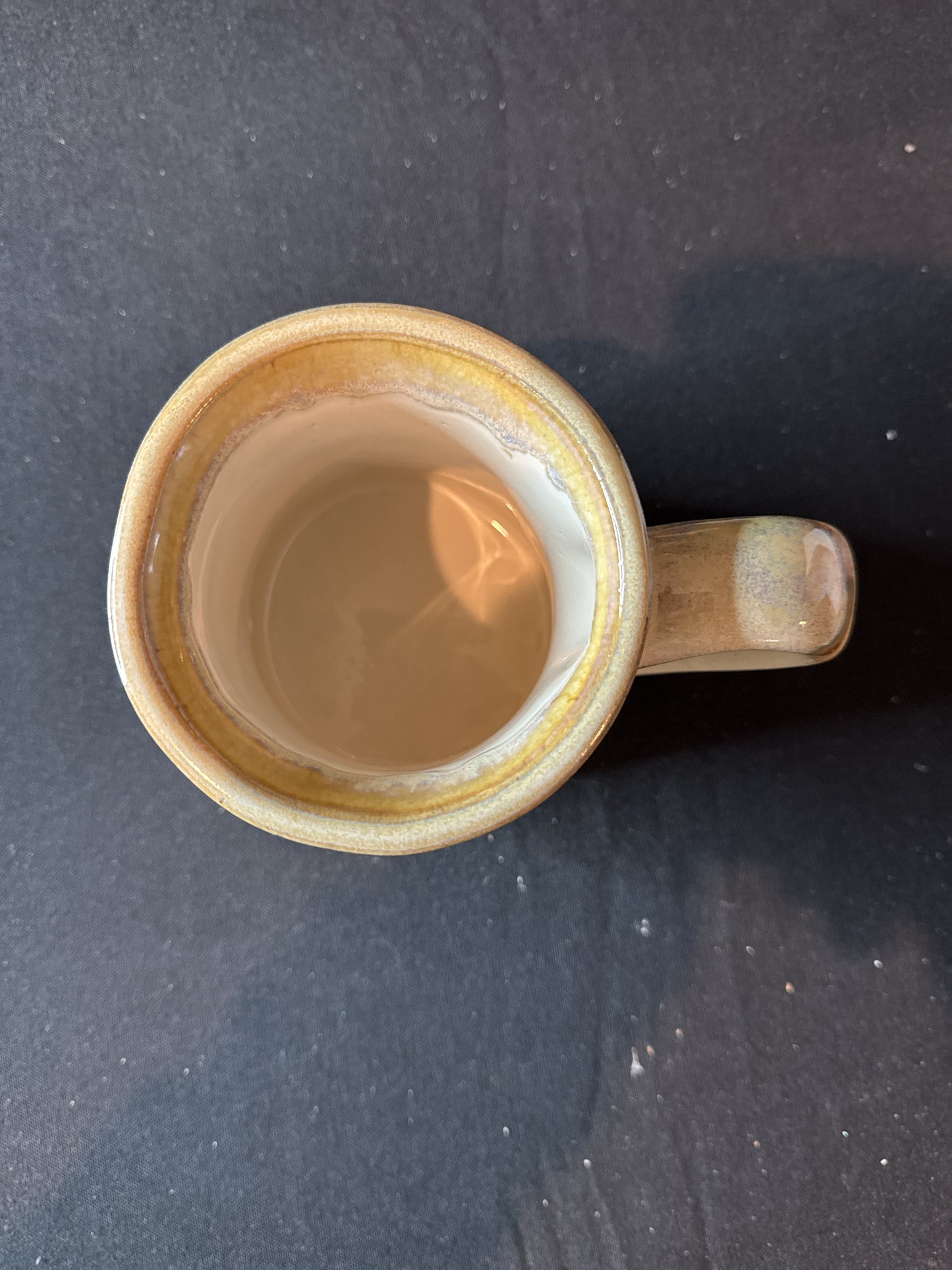 Tumbleweed Pottery Blah Blah Blah Stoneware Ceramic Pottery Mug 16oz 4.75" Tall