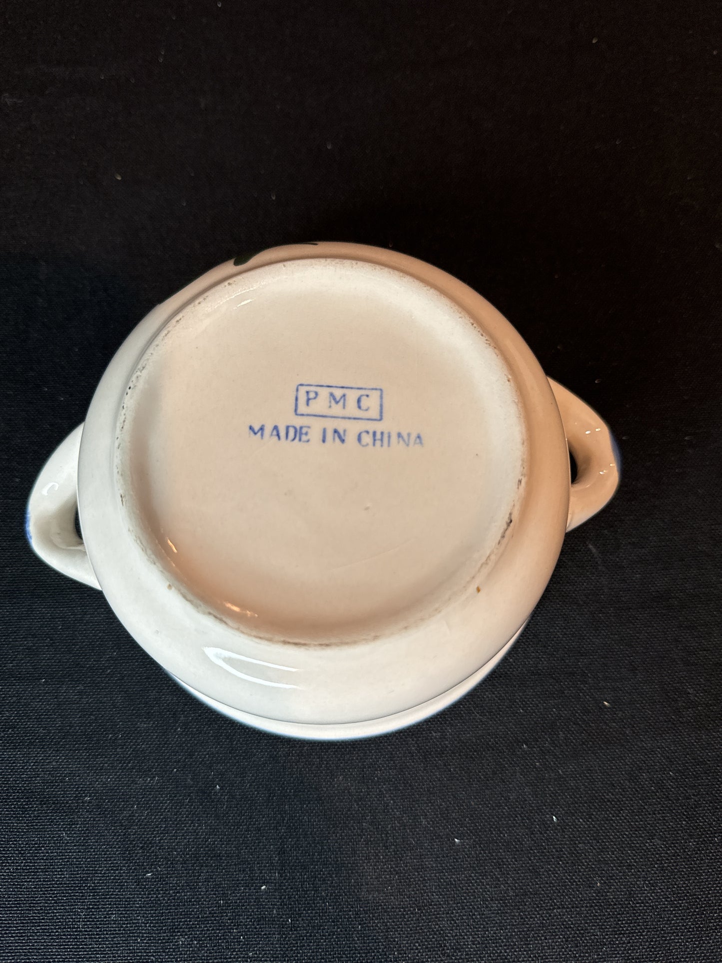 Vintage Chi Jiang Stoneware Soup Bowl Made in China 4.75" Wide 2.5" Tall