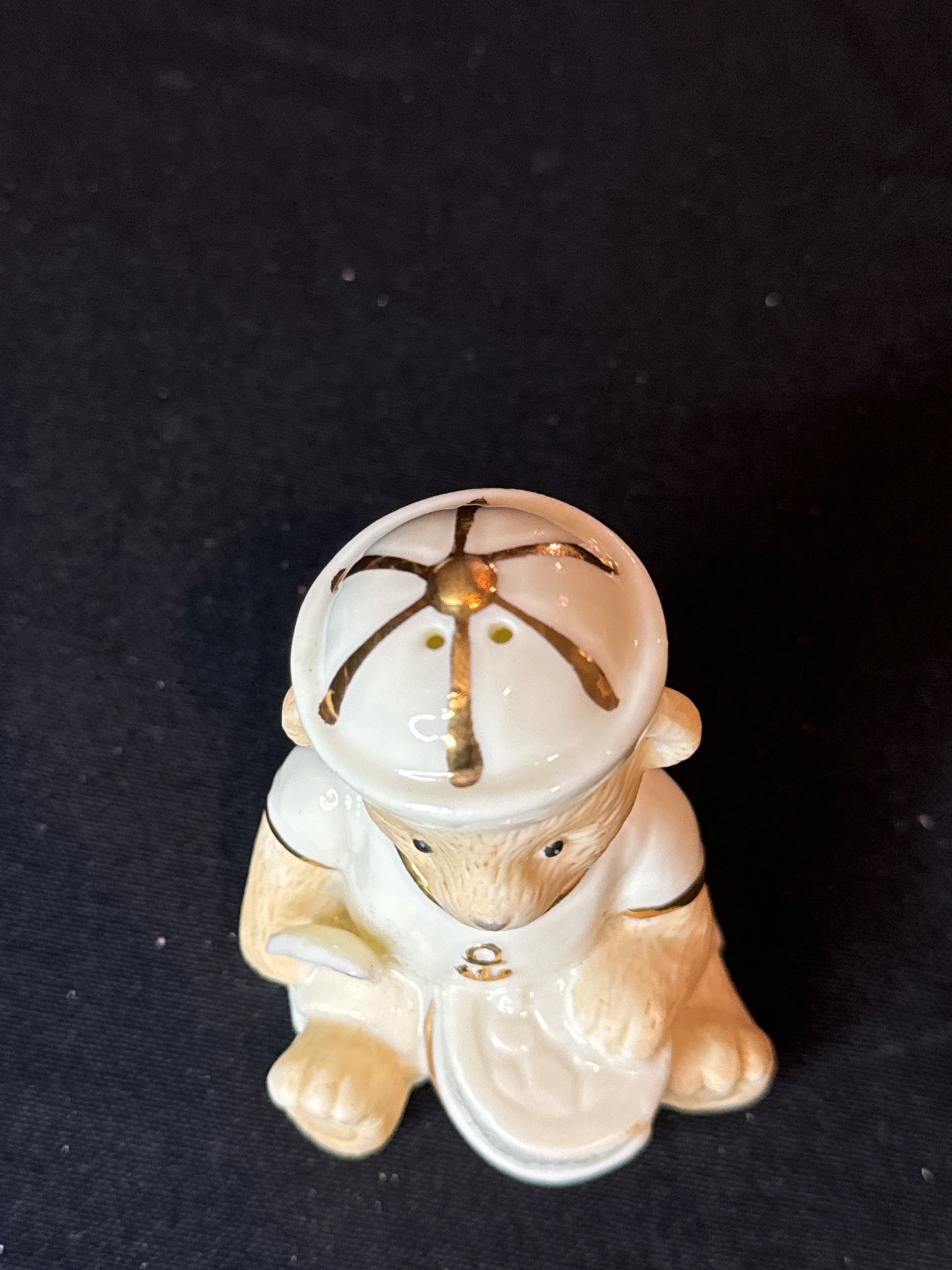 Very Rare Formalities Baum Bros. Salt Shaker Teddy Bear 3.5" Tall
