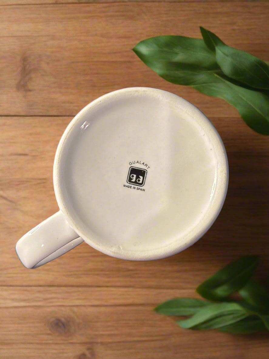 Rota Spain Coffee Cup Mug Coat of Arms 3.75" Tall 12oz New