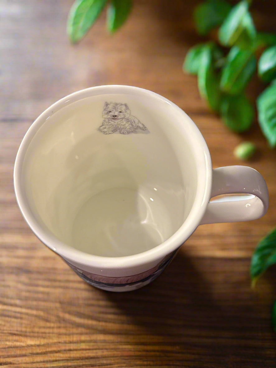 Roy Kirkham Dogs Galore 2005 Coffee Cup Mug 4 1/8" Tall 8oz