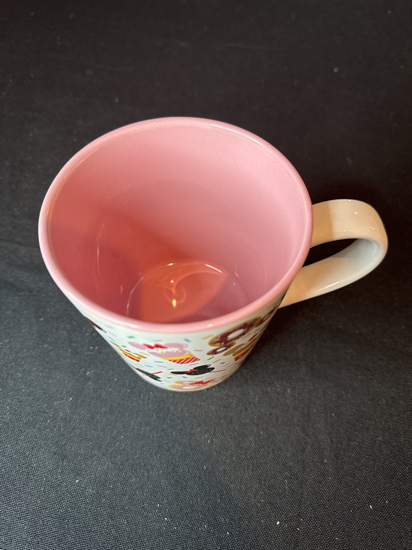 New Disney Mickey & Minnie Mouse Donuts, Ice Cream, Lolly Pop Mug 14oz