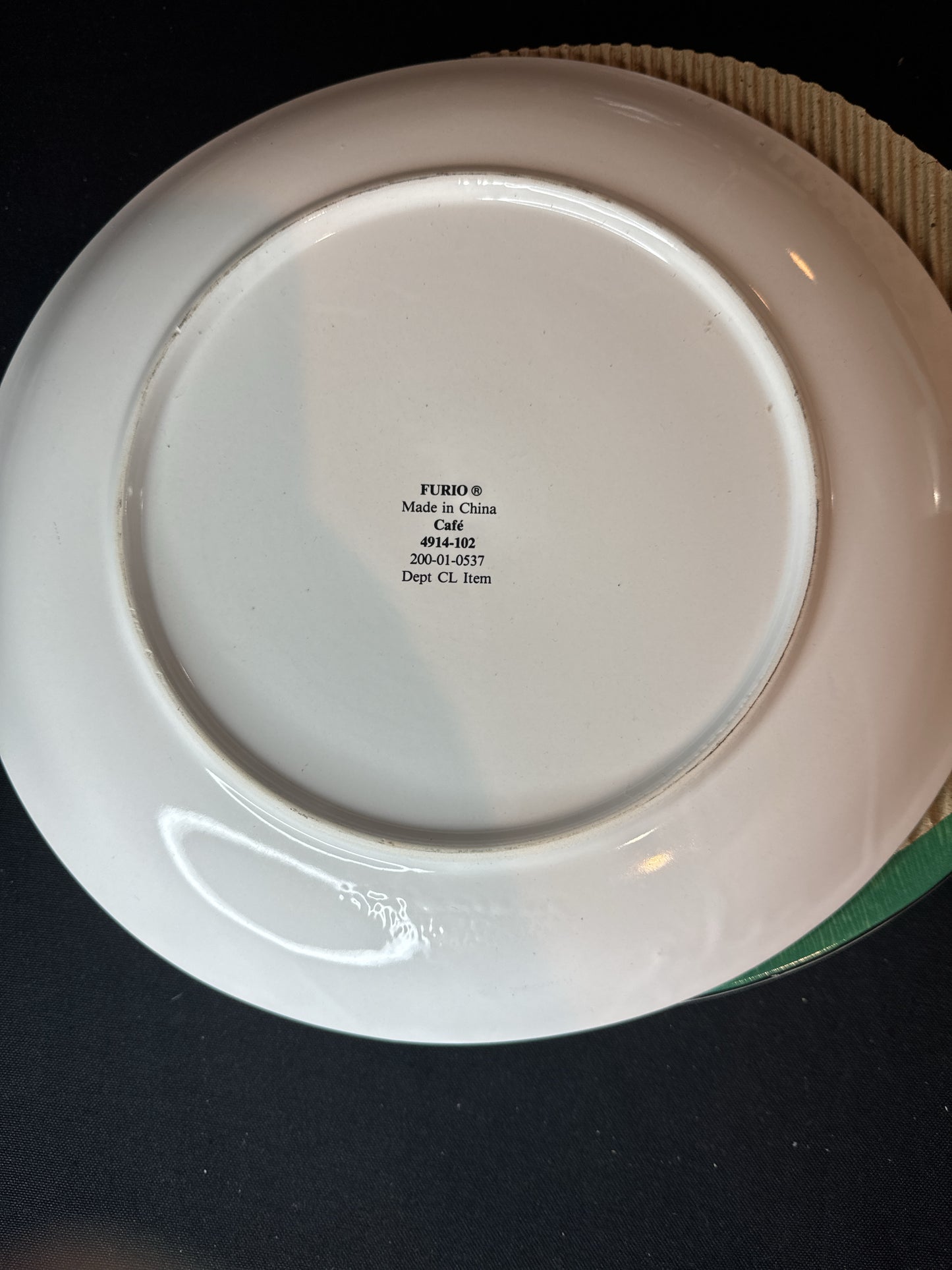 Sango/Furio Cafe Paris Set of 4 Dinner Plates and 4 Salad Plates