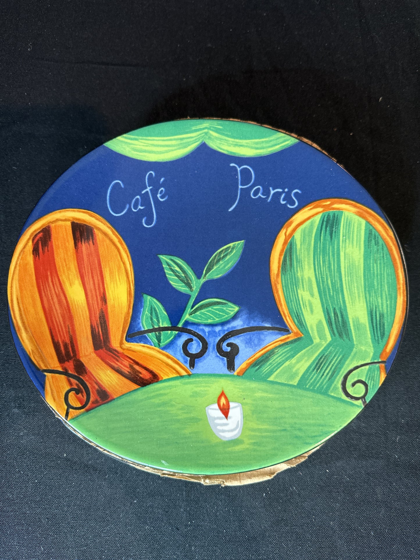 Sango/Furio Cafe Paris Set of 4 Dinner Plates and 4 Salad Plates