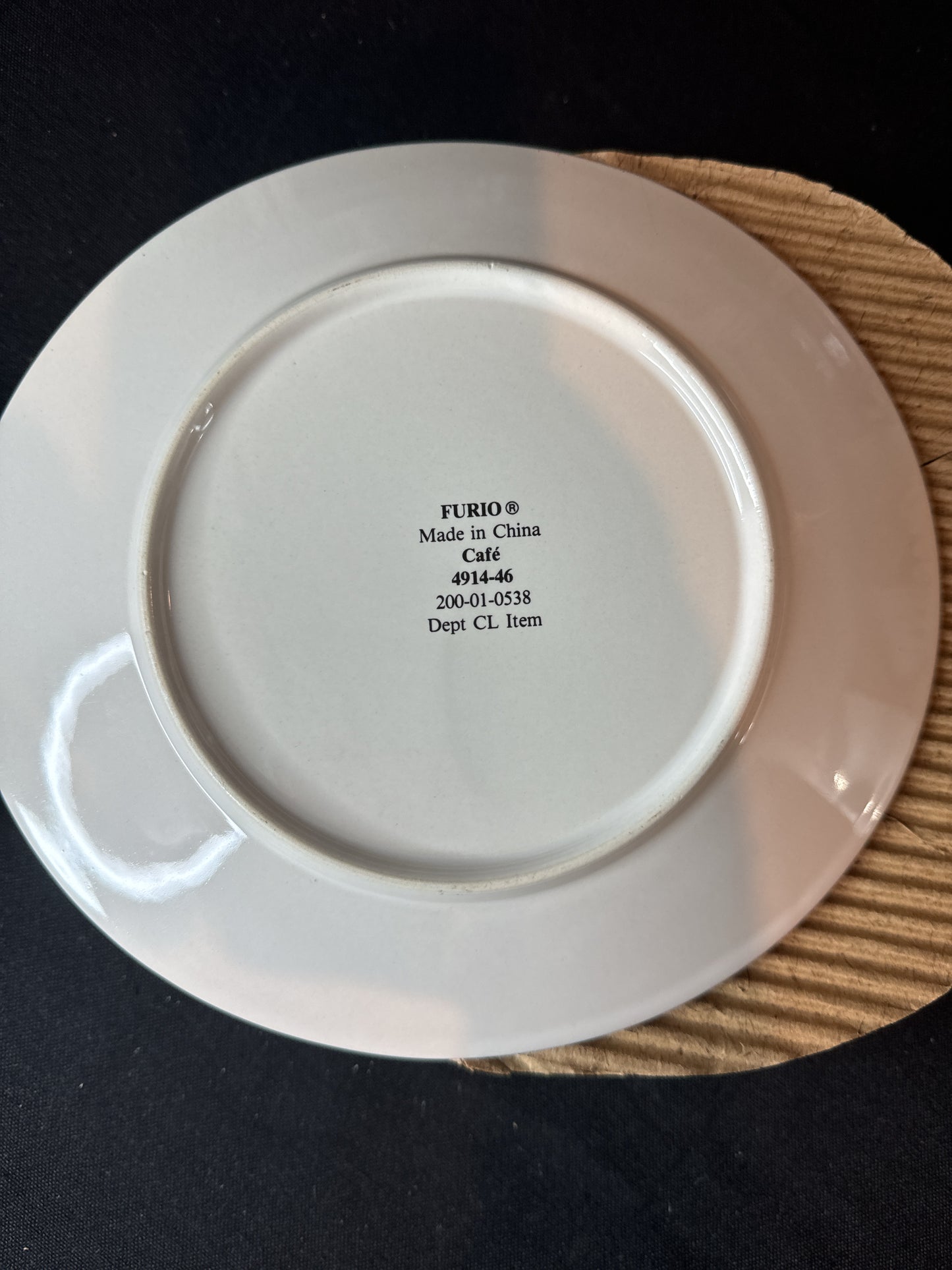 Sango/Furio Cafe Paris Set of 4 Dinner Plates and 4 Salad Plates