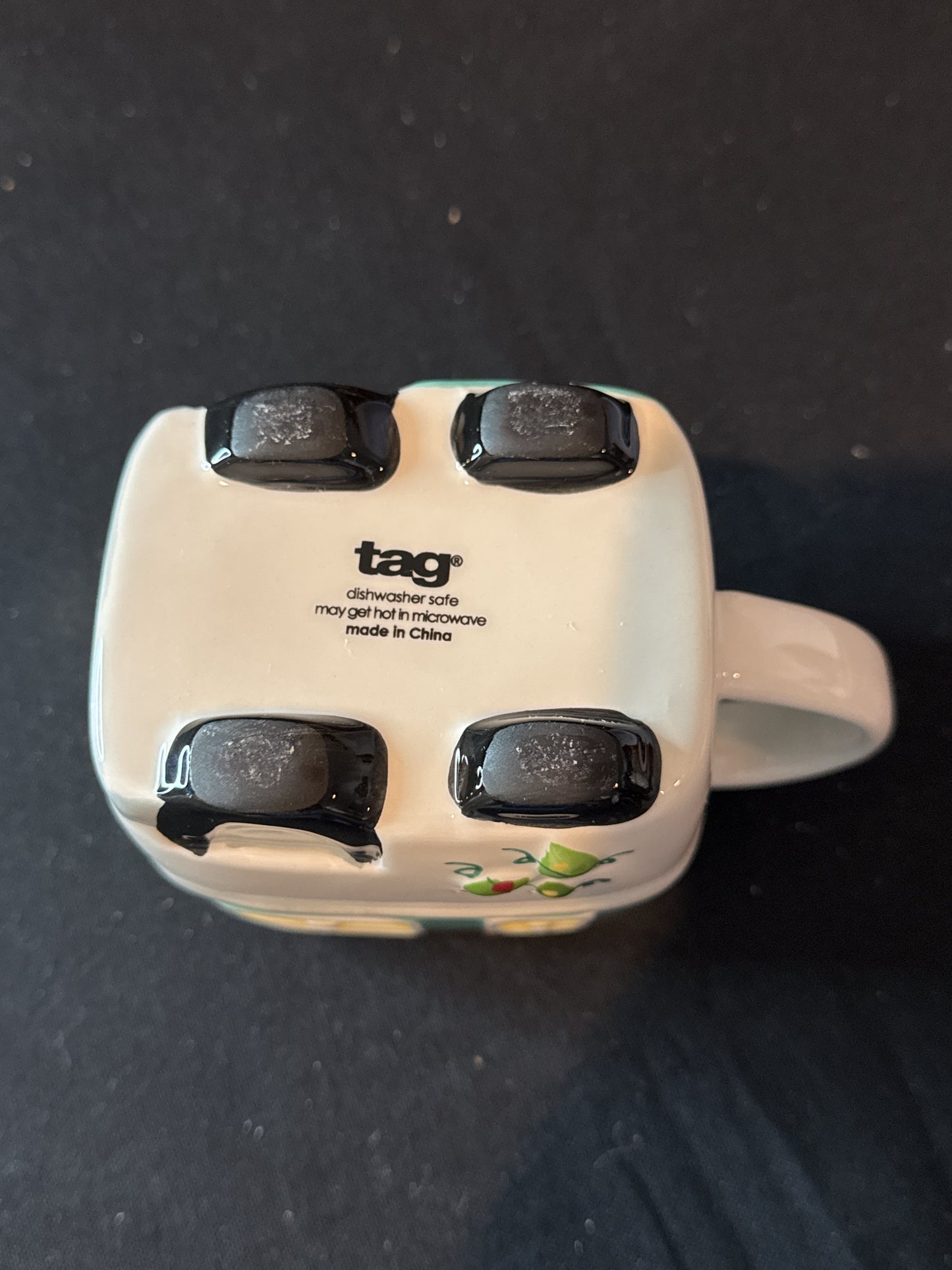 Tag Camper Trailer Holiday Mug Coffee Cup Mug 4 1/8" Tall