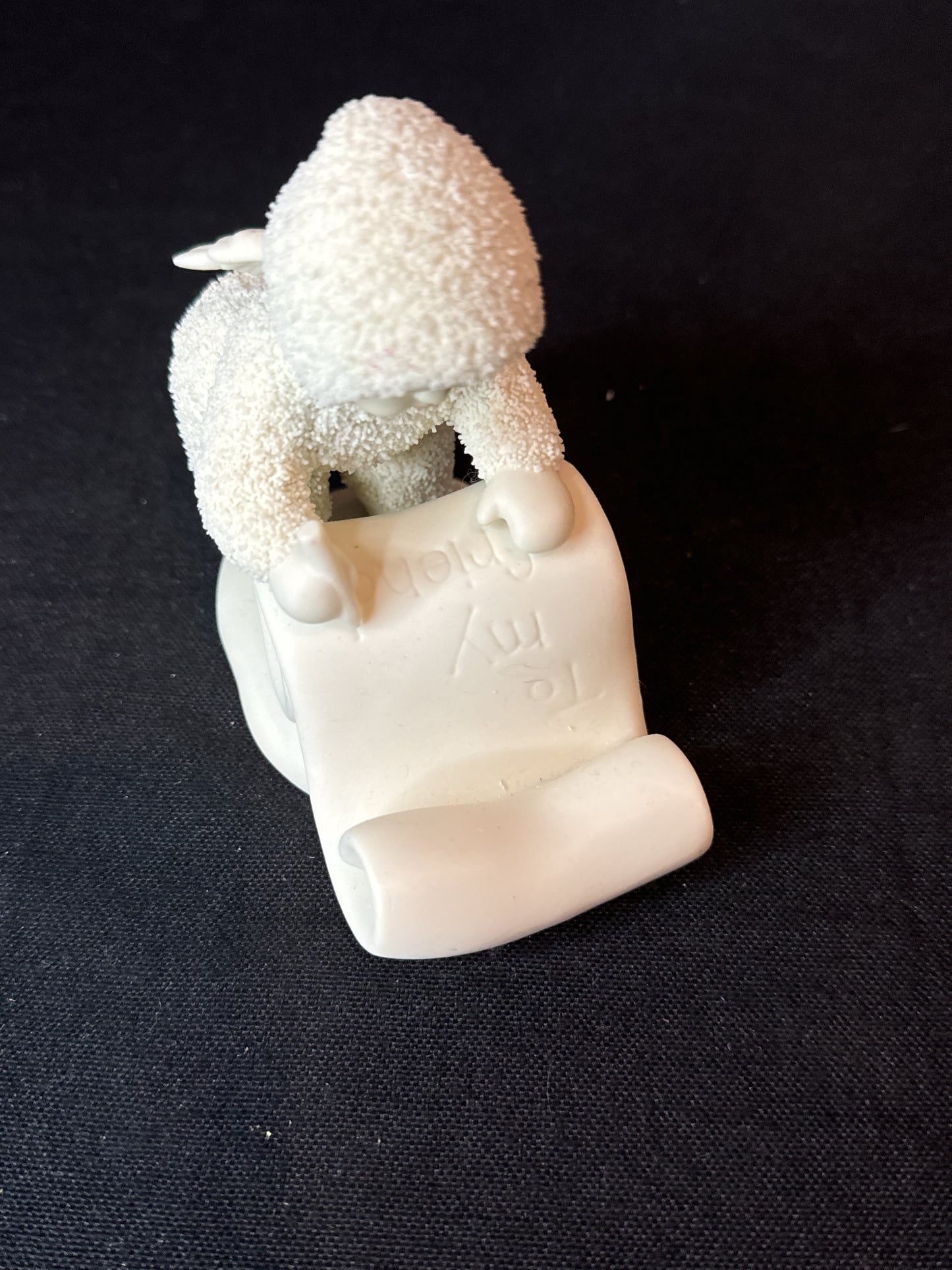 Department 56 Snowbabies "To My Friend" Figurine 4" Tall