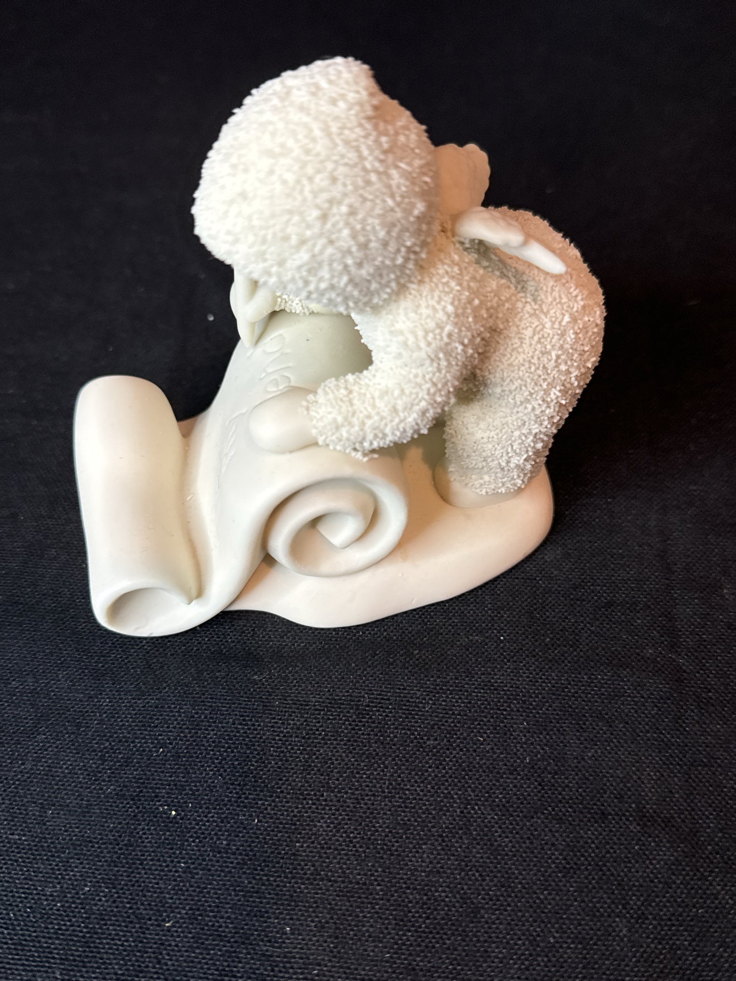 Department 56 Snowbabies "To My Friend" Figurine 4" Tall