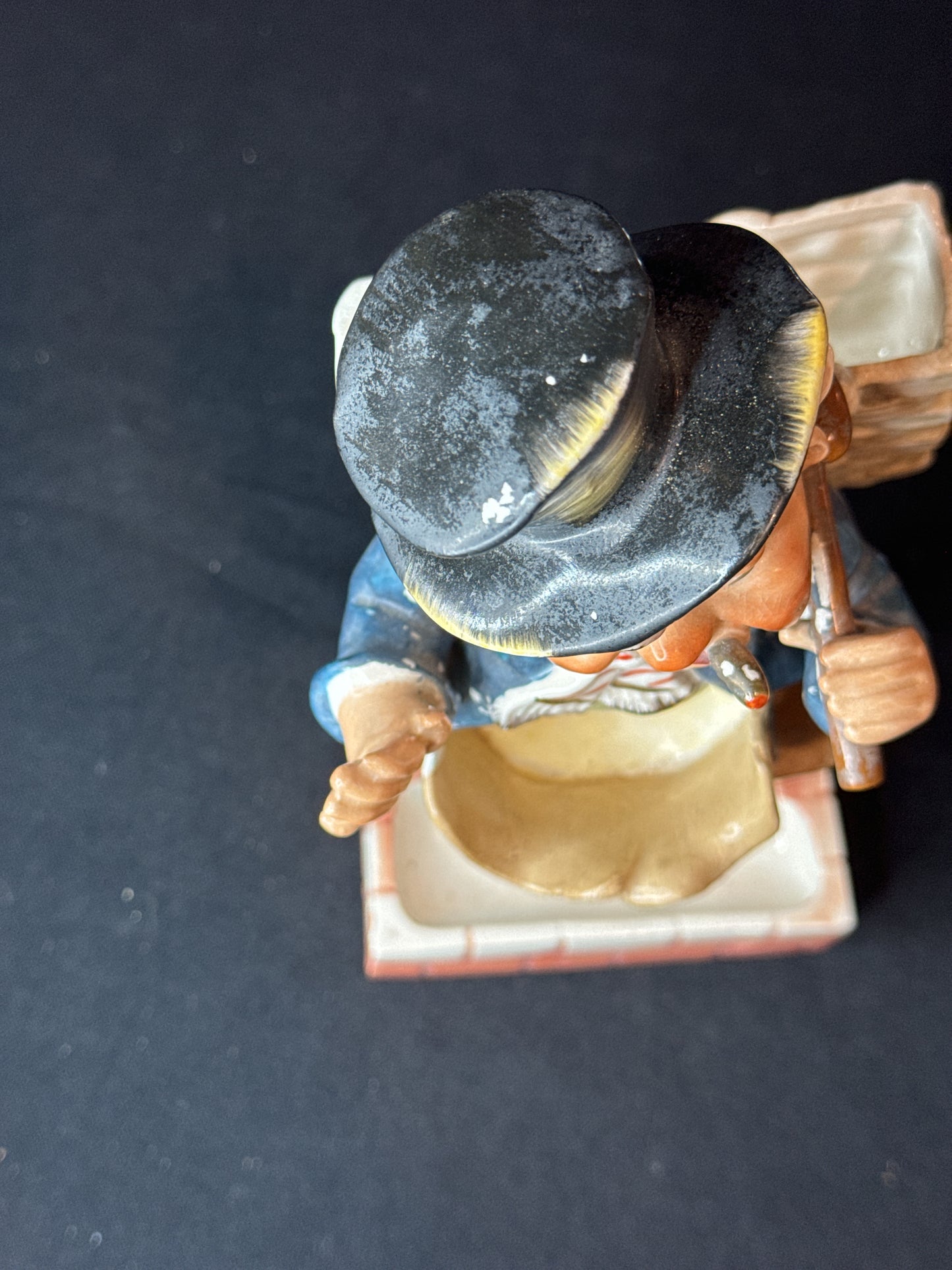 Hobo Ceramic Figurine by Shields Fifth Avenue Japan Openings for Trinkets 9.5" Tall
