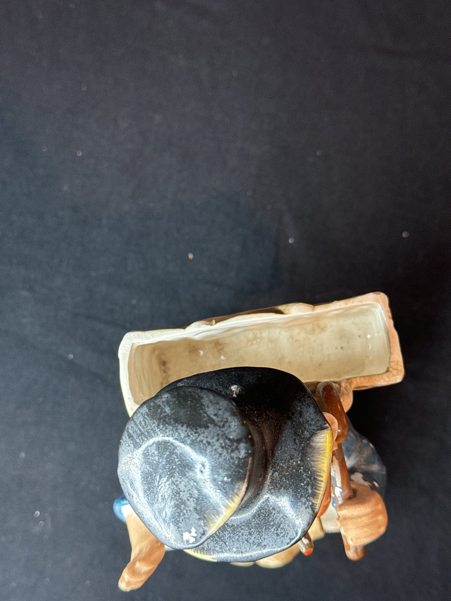 Hobo Ceramic Figurine by Shields Fifth Avenue Japan Openings for Trinkets 9.5" Tall